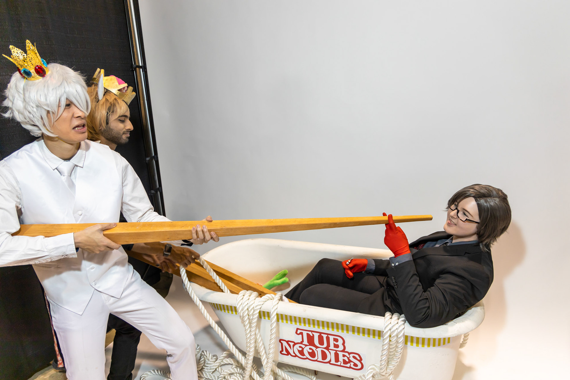 @saintchaos, @kevxcross, and @dramticdiamond