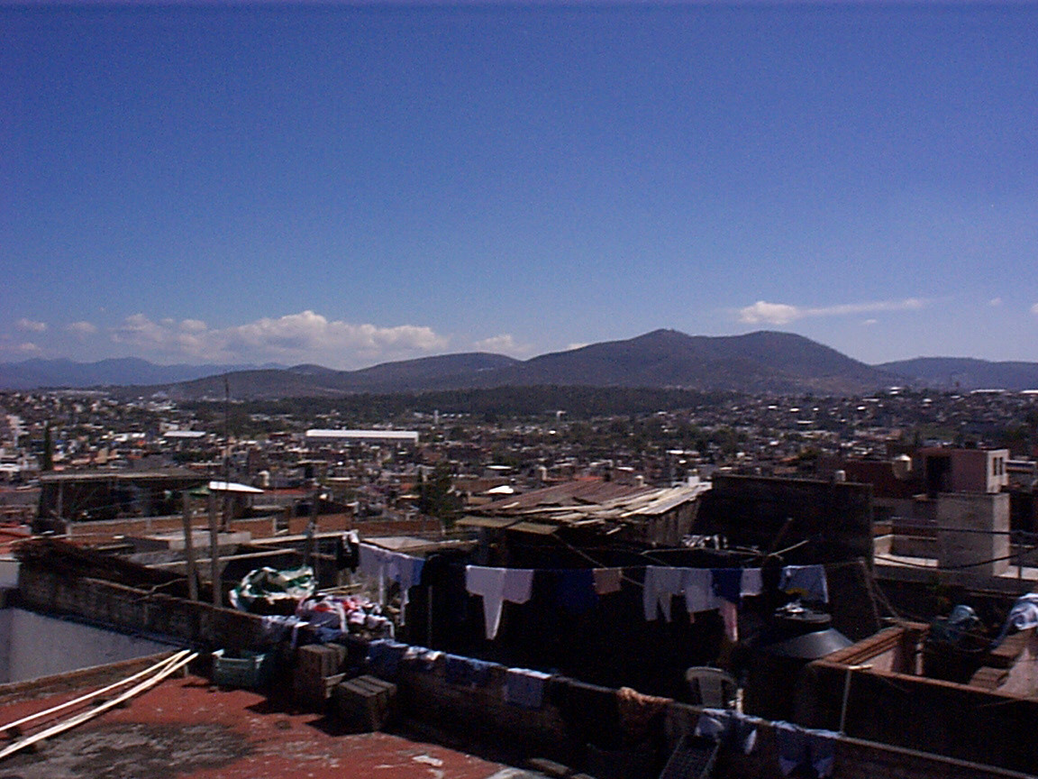 Las hermosas montañas de morelia