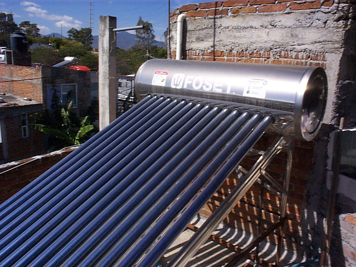 Solar water heater - pays for itself!