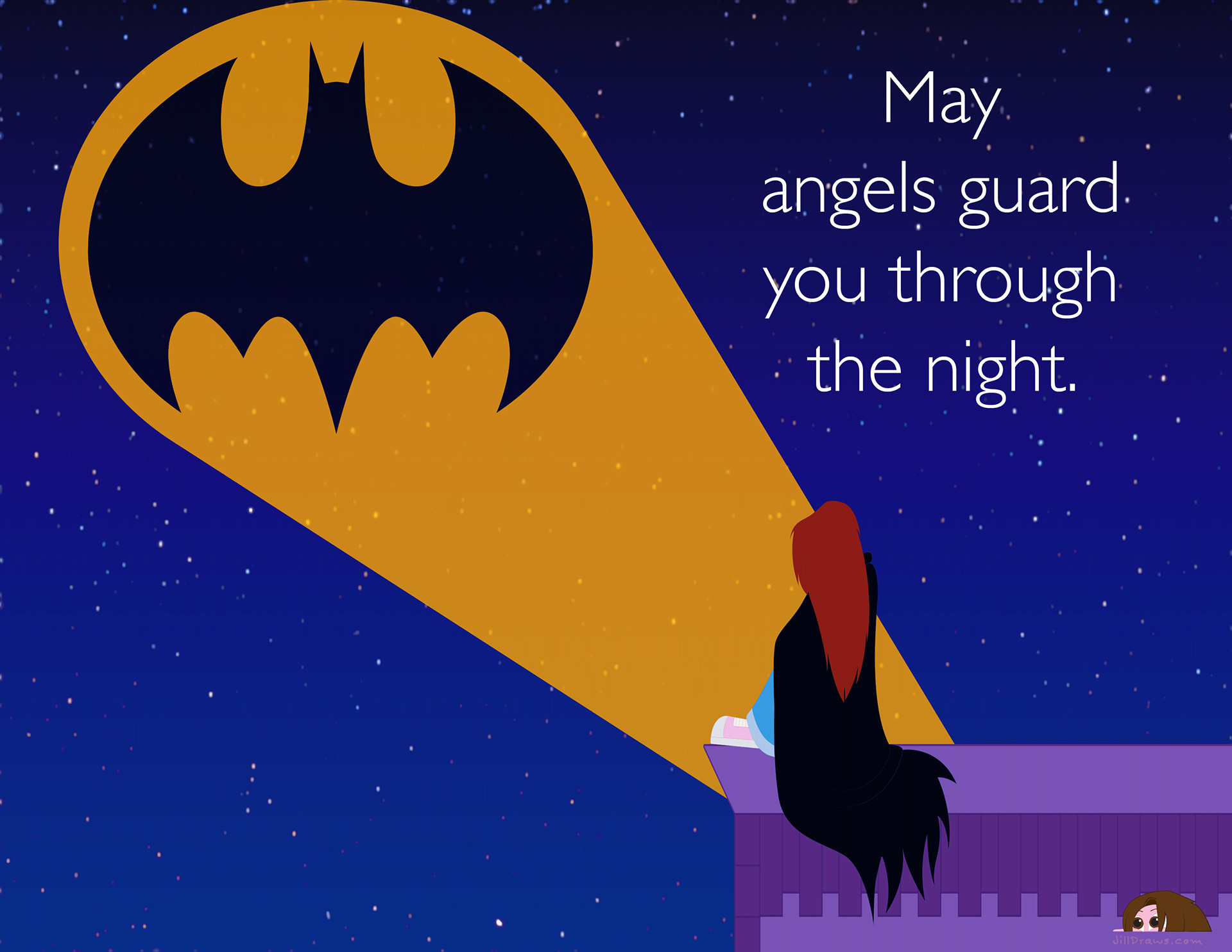 I'll be with you from dusk till dawn: You were vengeance You were the night YOU WERE BATMAN! Rest in peace Kevin Conroy  November 30, 1955 – November 10, 2022 Batman copyright to Bill Finger, DC, And Bob Kane, All rights reserved ArtWork copyright to jilldraws.com, All rights reserved