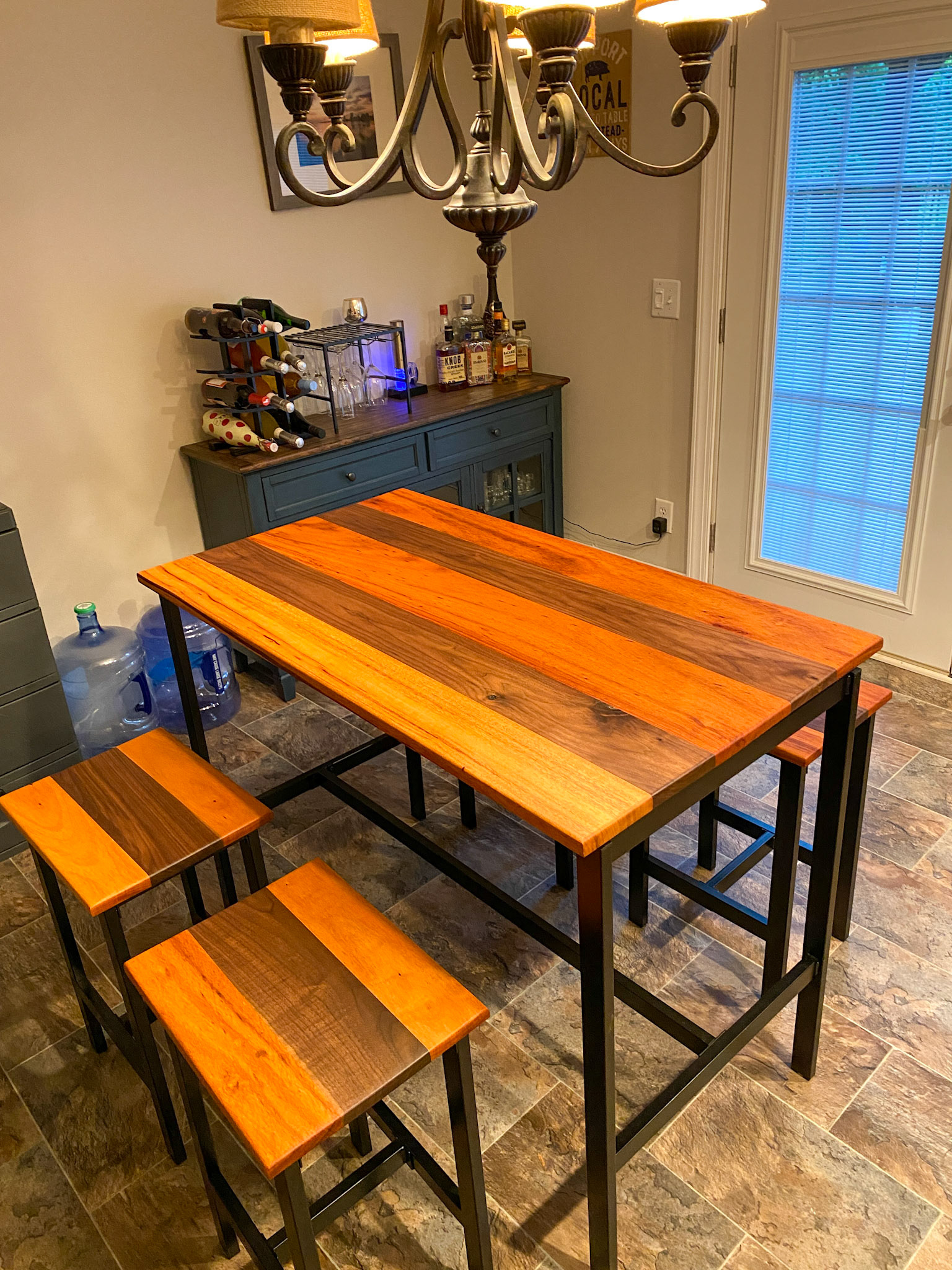 Custom Mix Wood Bar Set - Cozyartz Customs