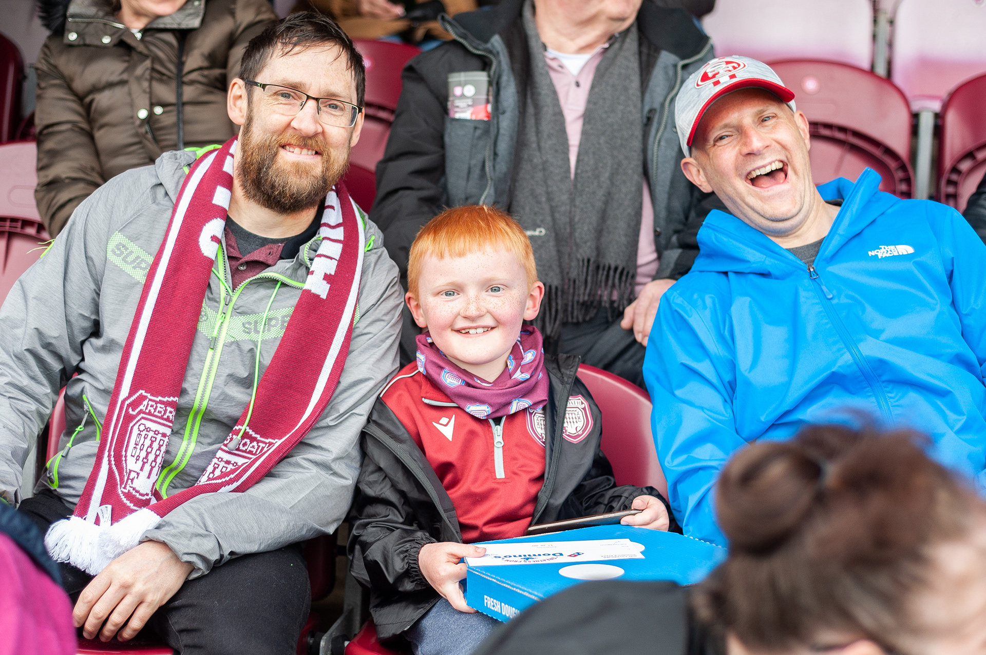 Arbroath FC Domino's Seat of the Day