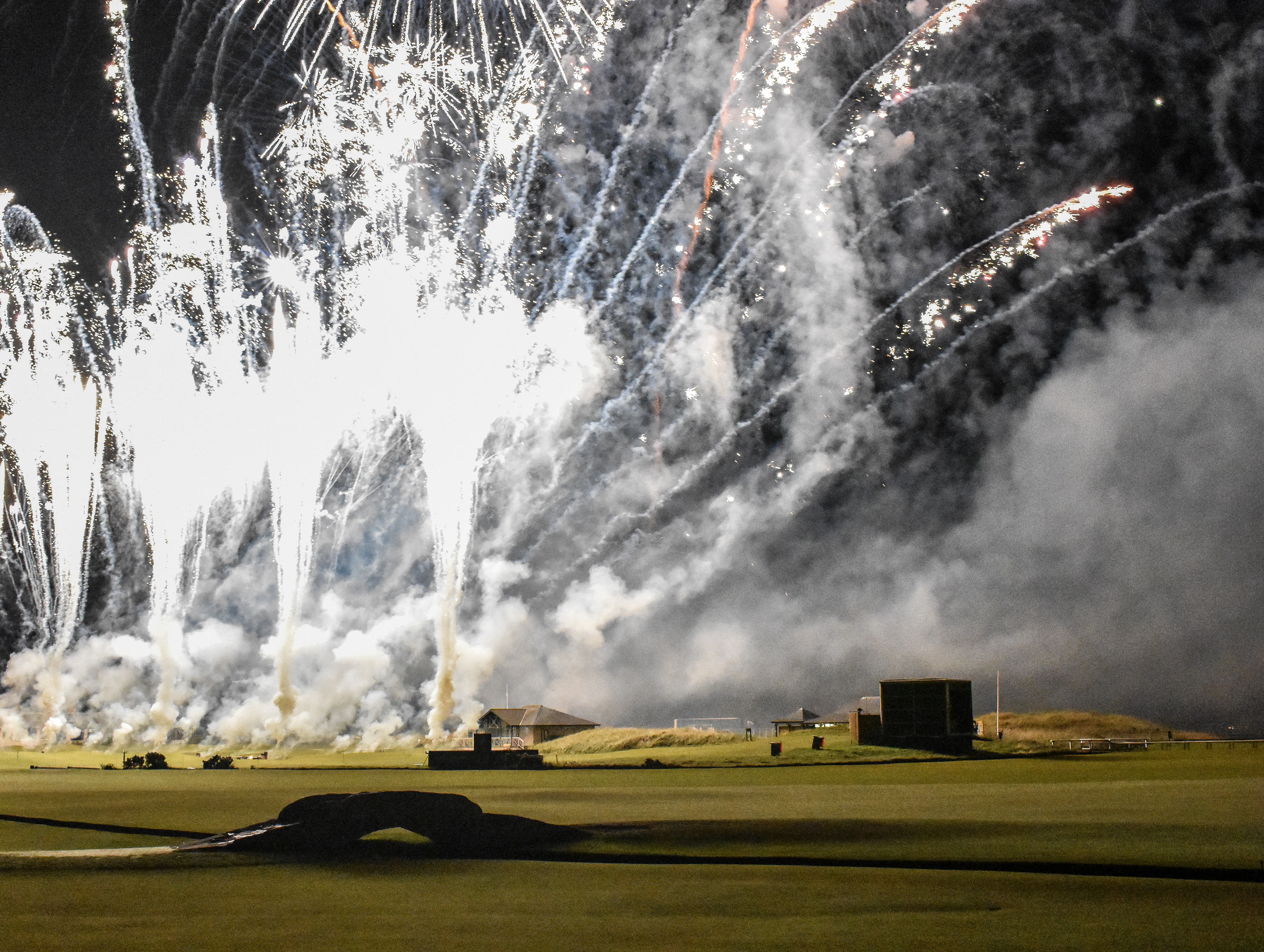 Fireworks, Alfred Dunhill Links 2018