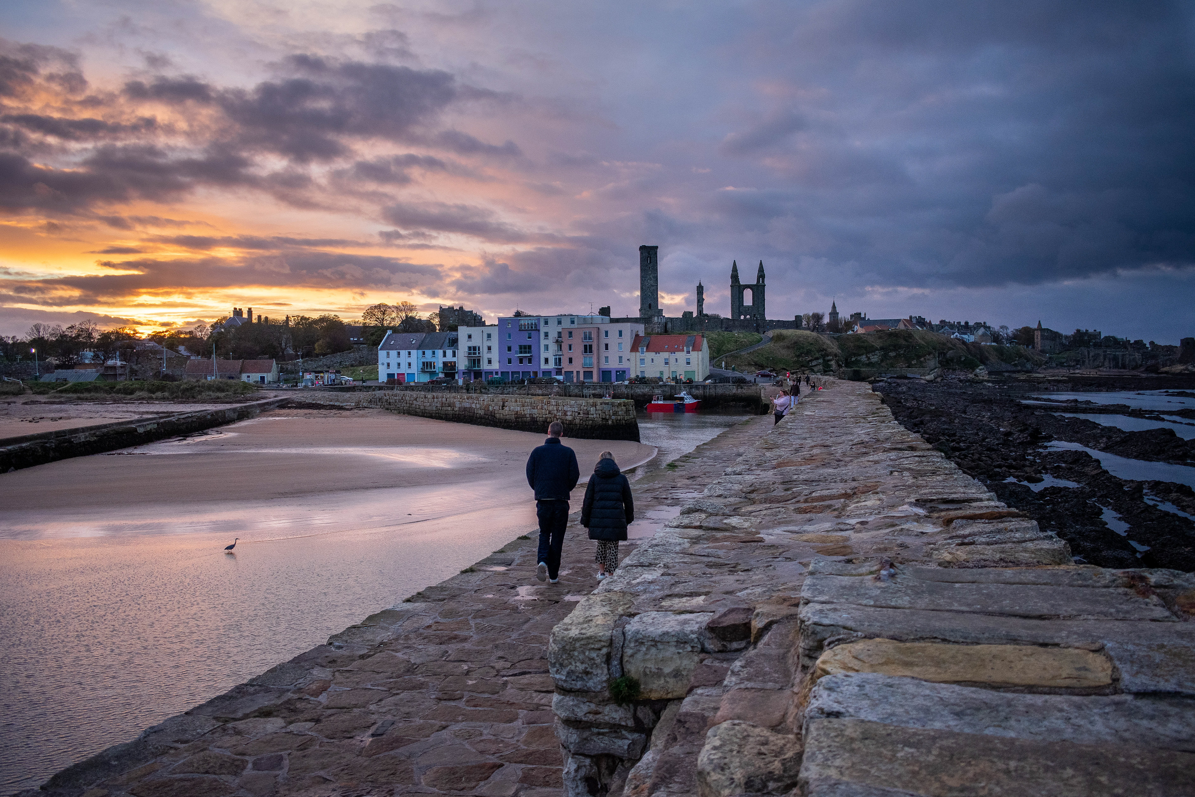 October: St Andrews Harbour