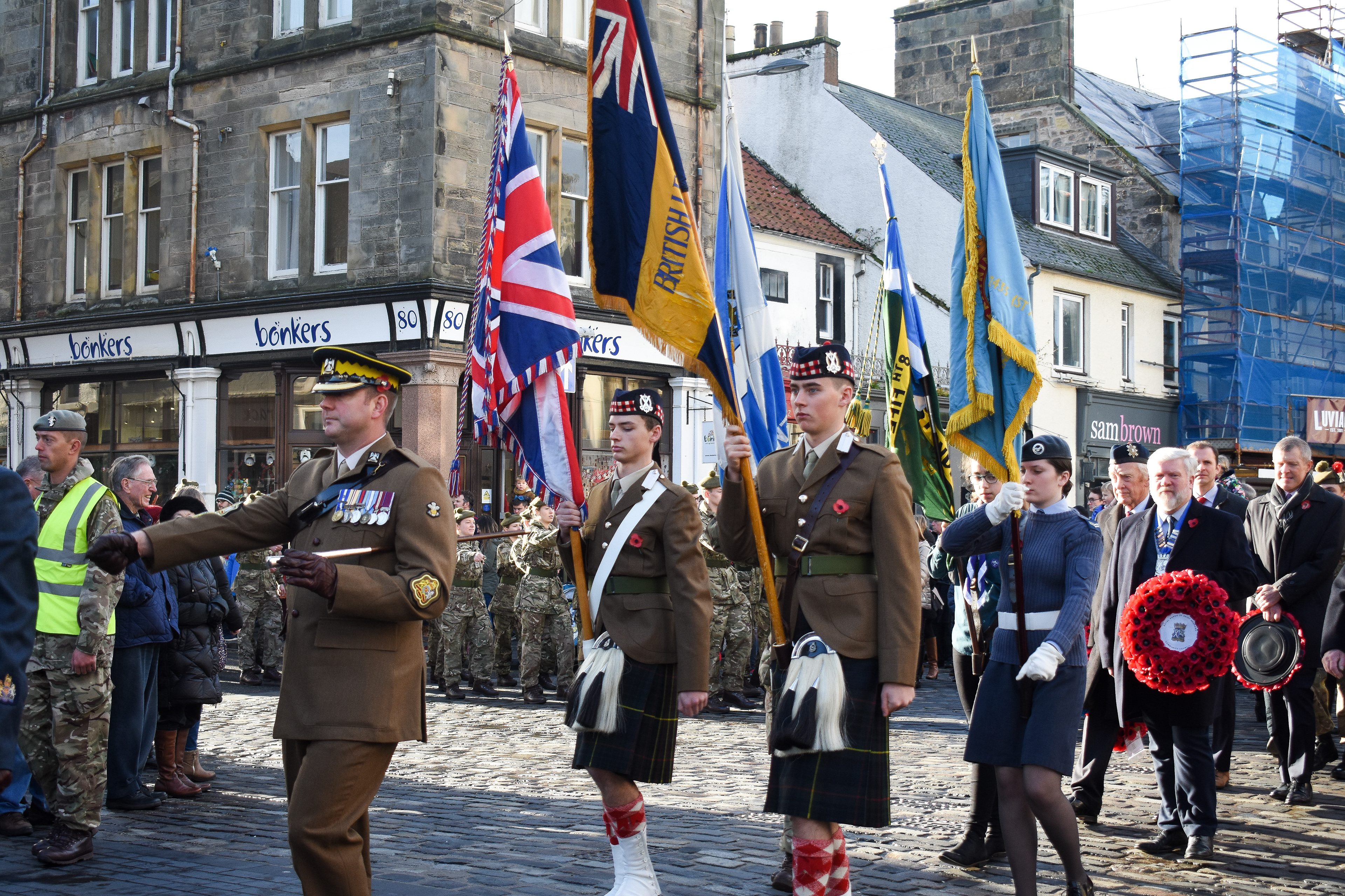 St Andrews Remembrance Sunday, 2018