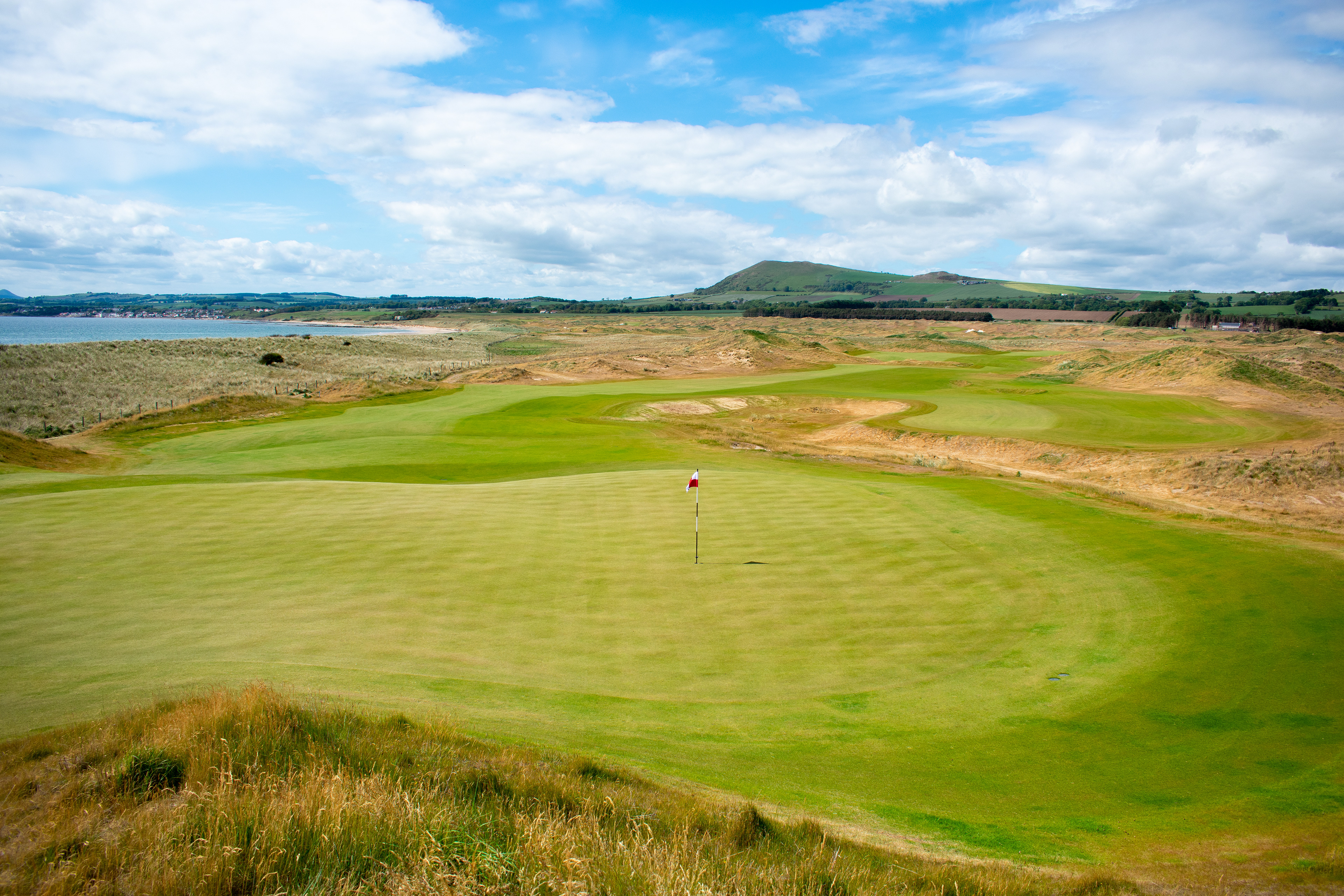 June: Playing Dumbarnie Golf Links