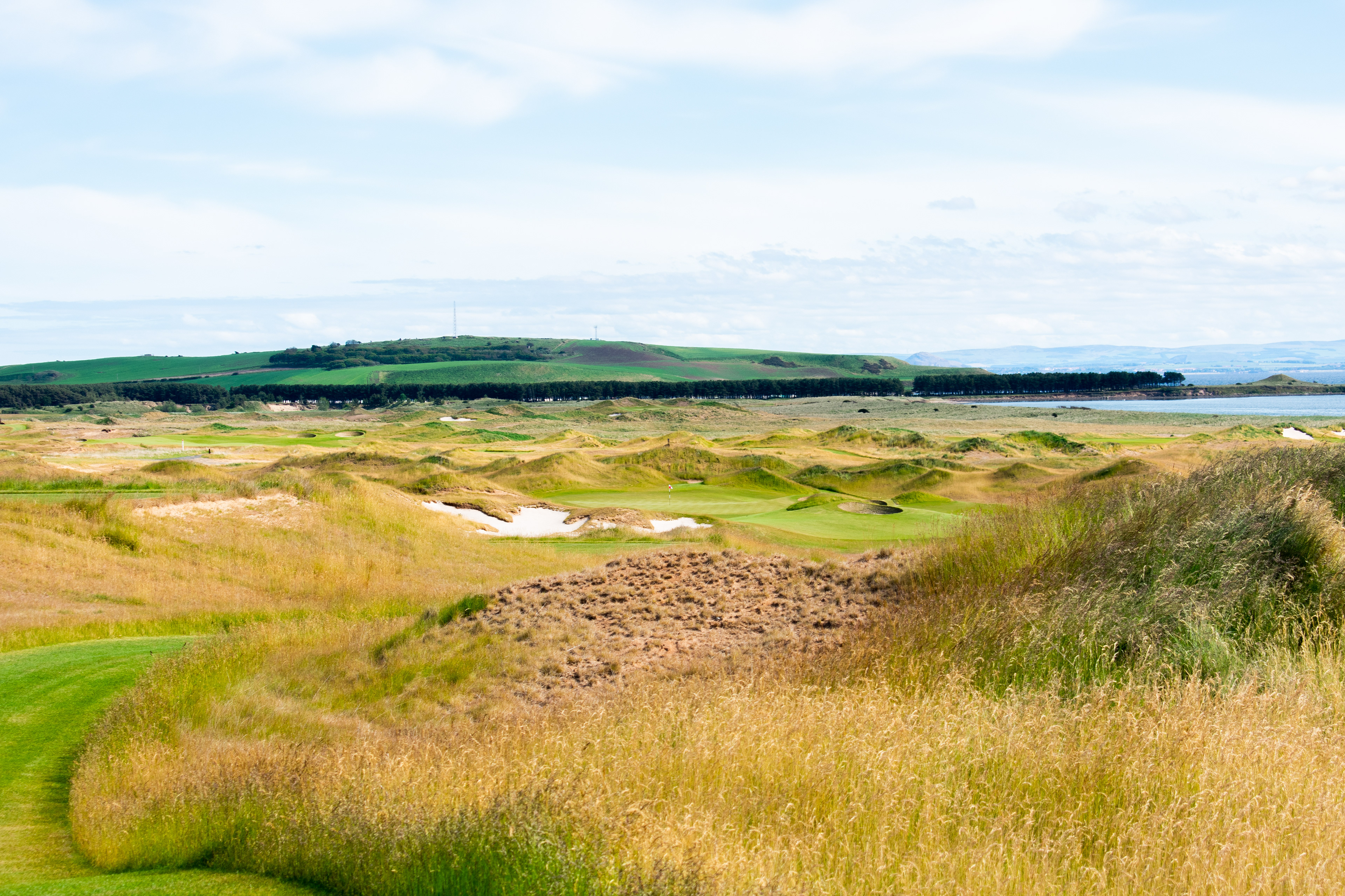 June: Playing Dumbarnie Golf Links