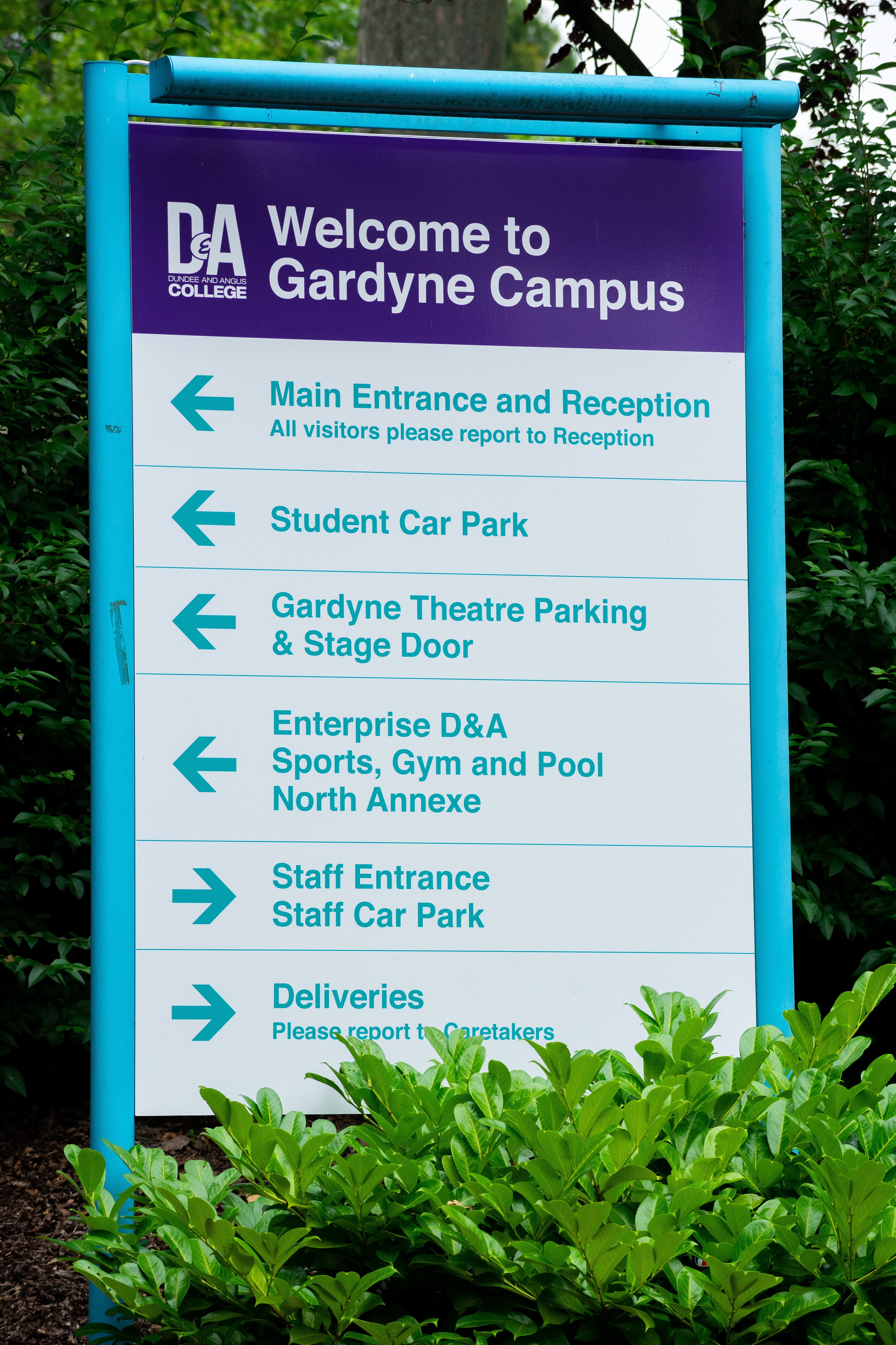 August: Checking out Dundee and Angus College