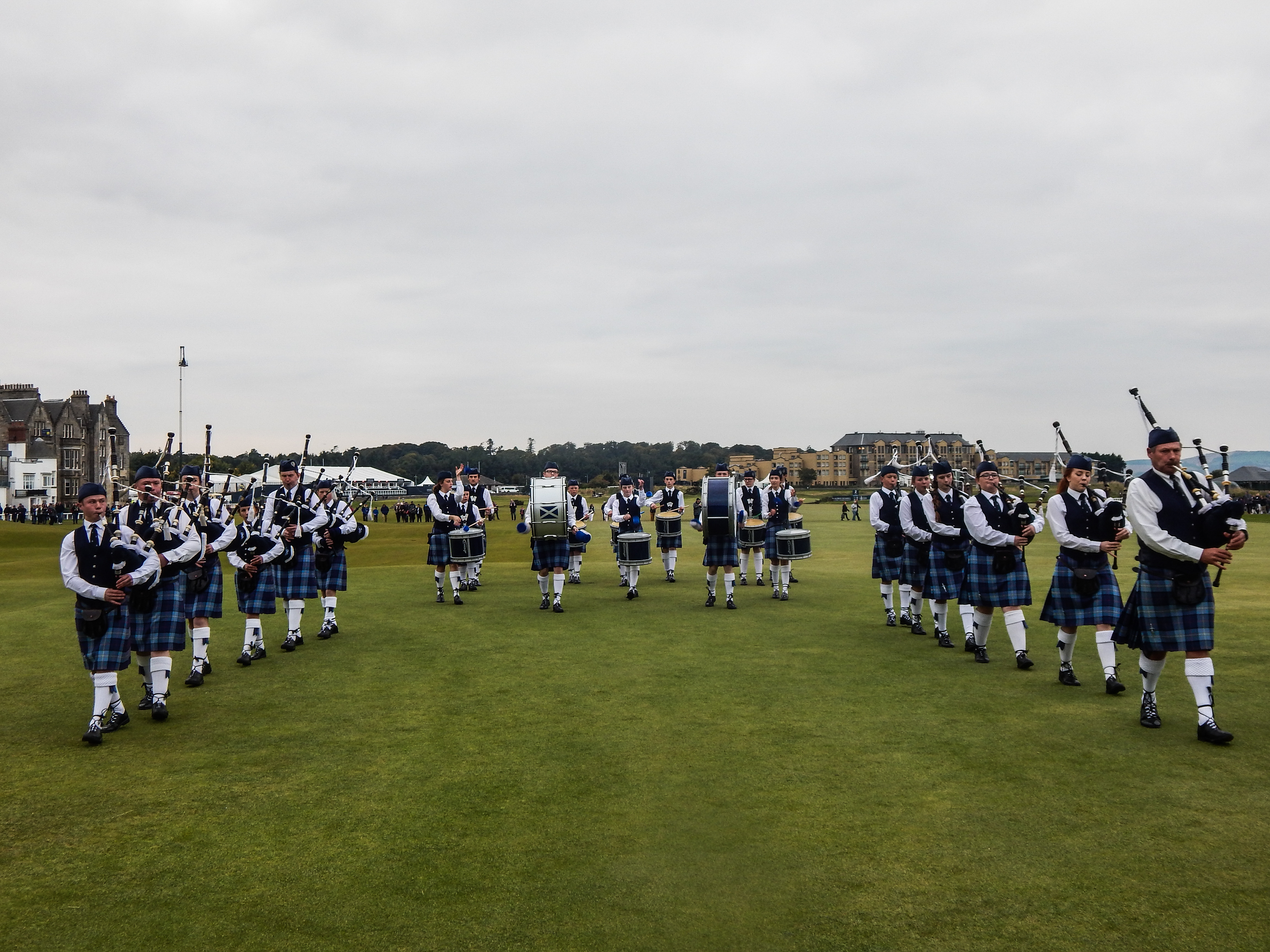 Madras Pipe Band, 2015 Alfred Dunhill Links