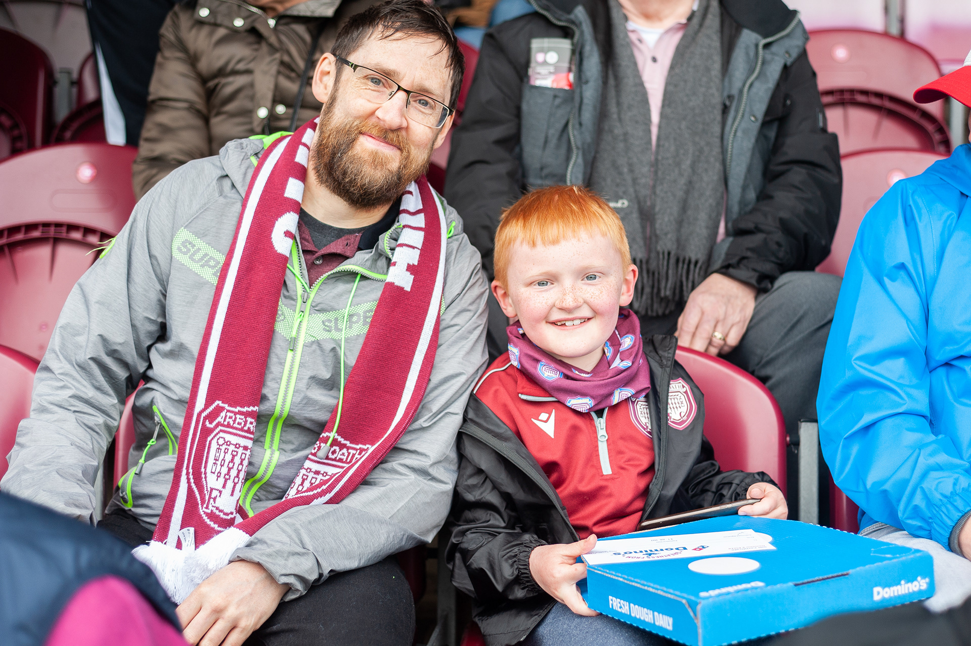 Arbroath FC Domino's Seat of the Day