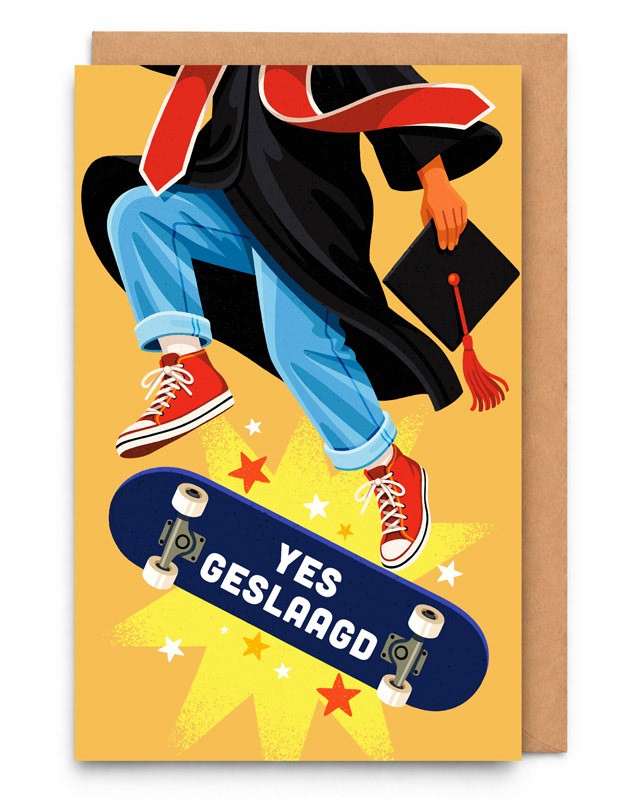 Skateboarding Graduate