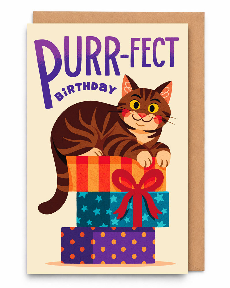 1 - Cat on Gifts