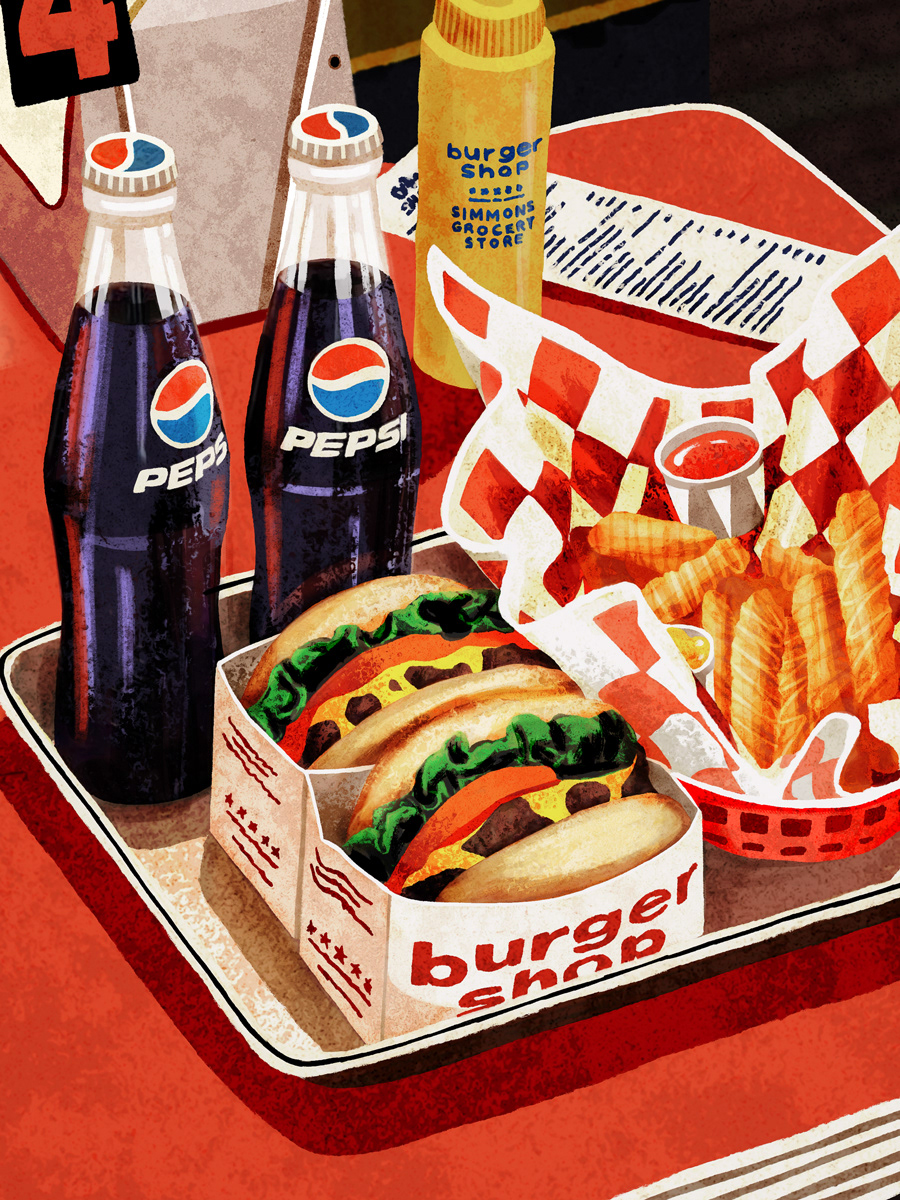 Simmons Grocery Store Burger Shop