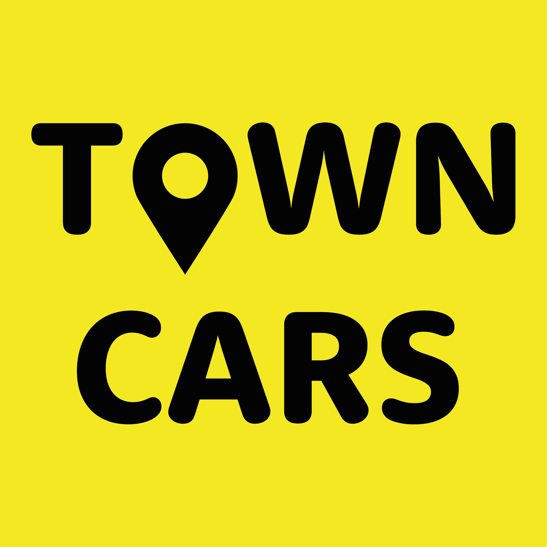 Town Cars App Icon and Logo