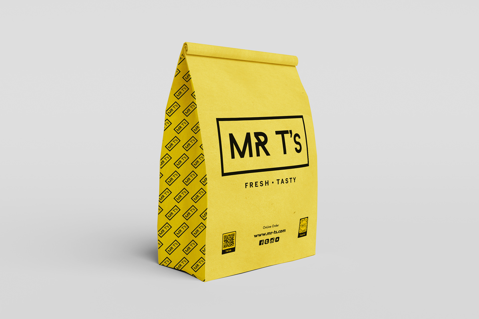 MR T SOS Bag Mockup