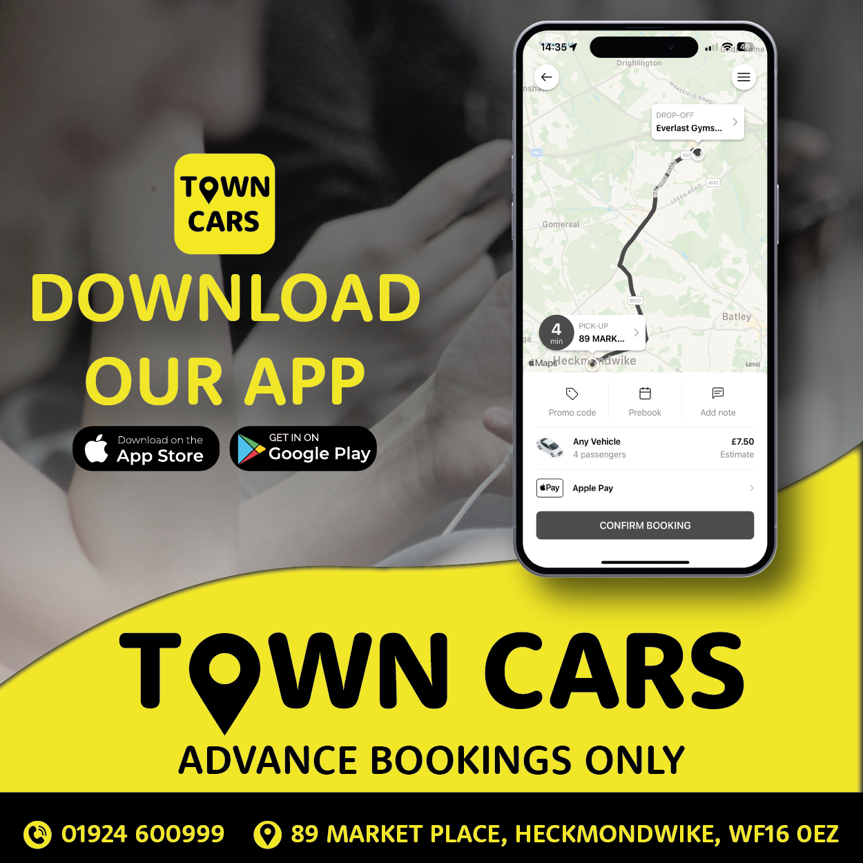 Town Cars Social Media Post