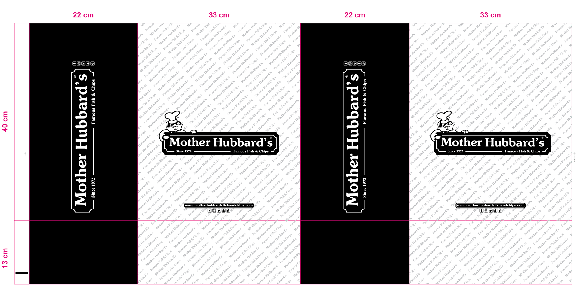 Mother Hubbards SOS Bag Design