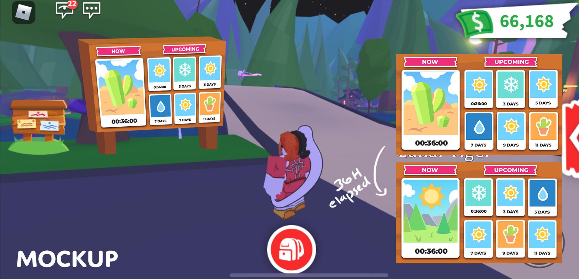 Final Mock-up of weatherboard UI