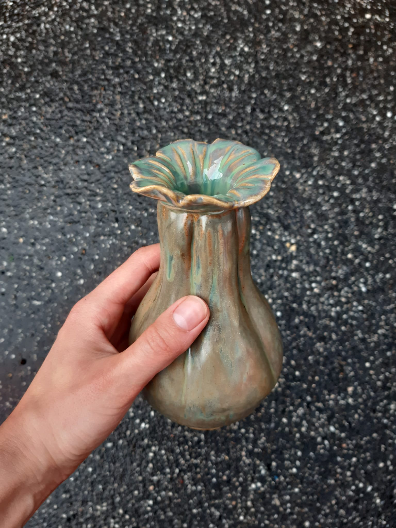 Stoneware vase, 2023