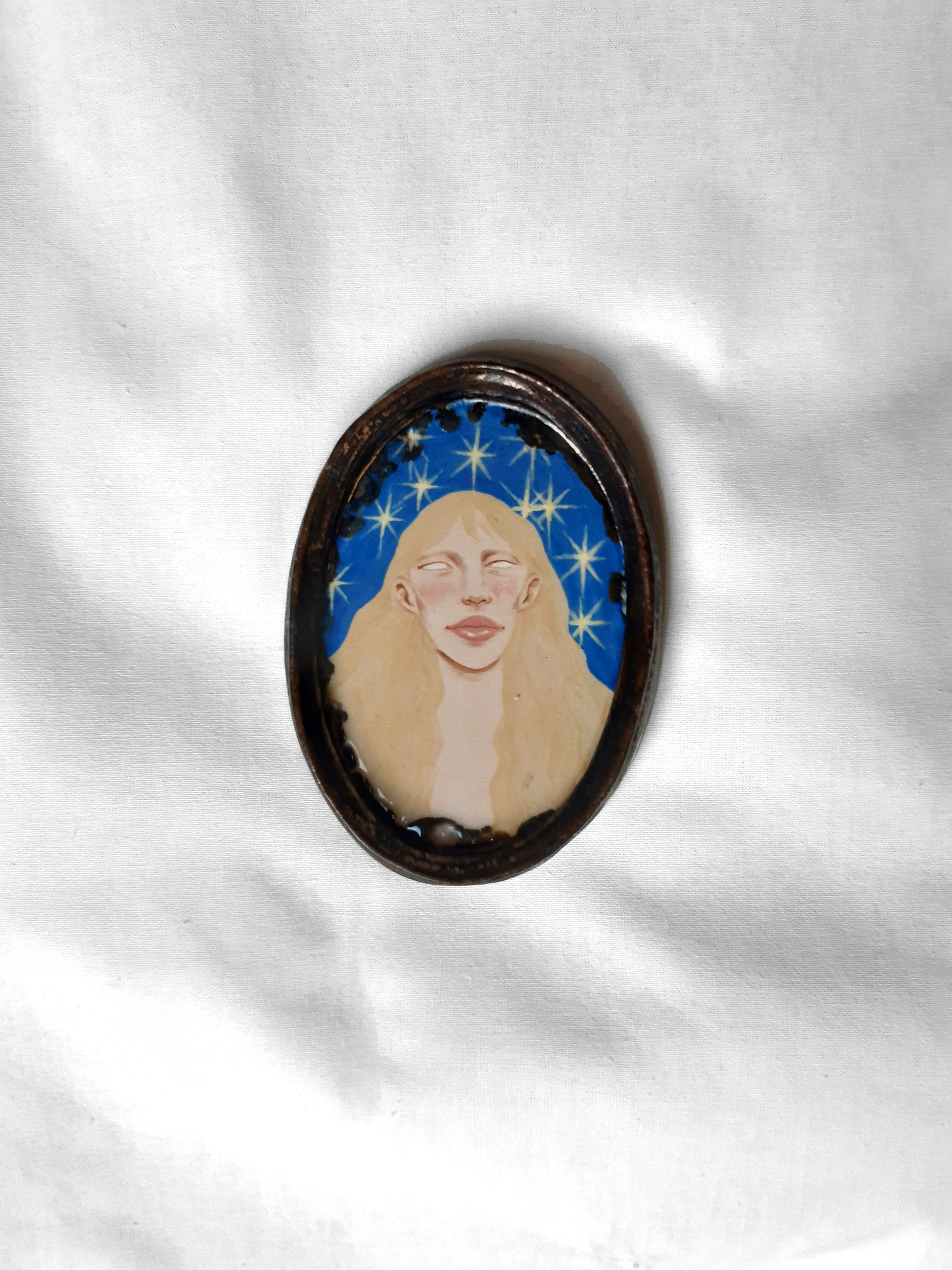 Starry NIght, Ceramics, 2024