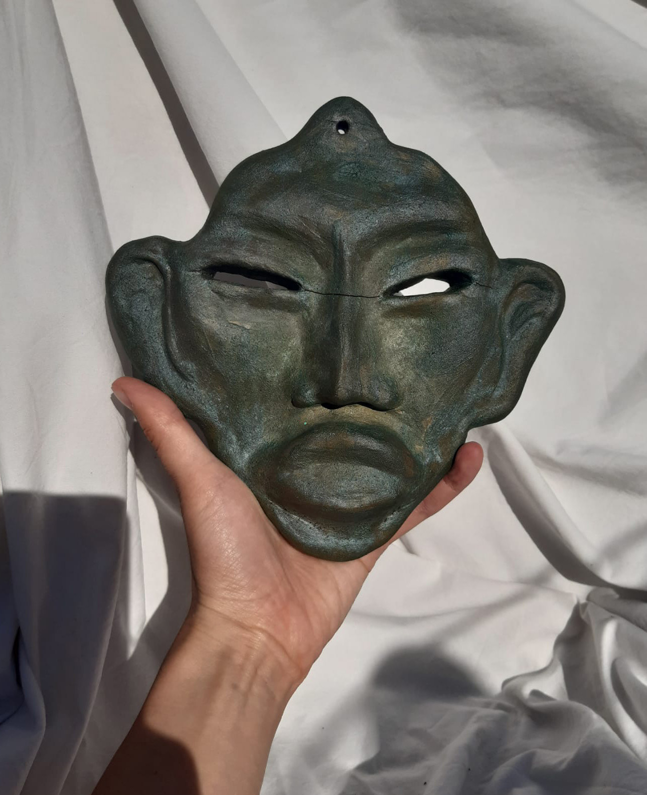 Raku mask, 2022