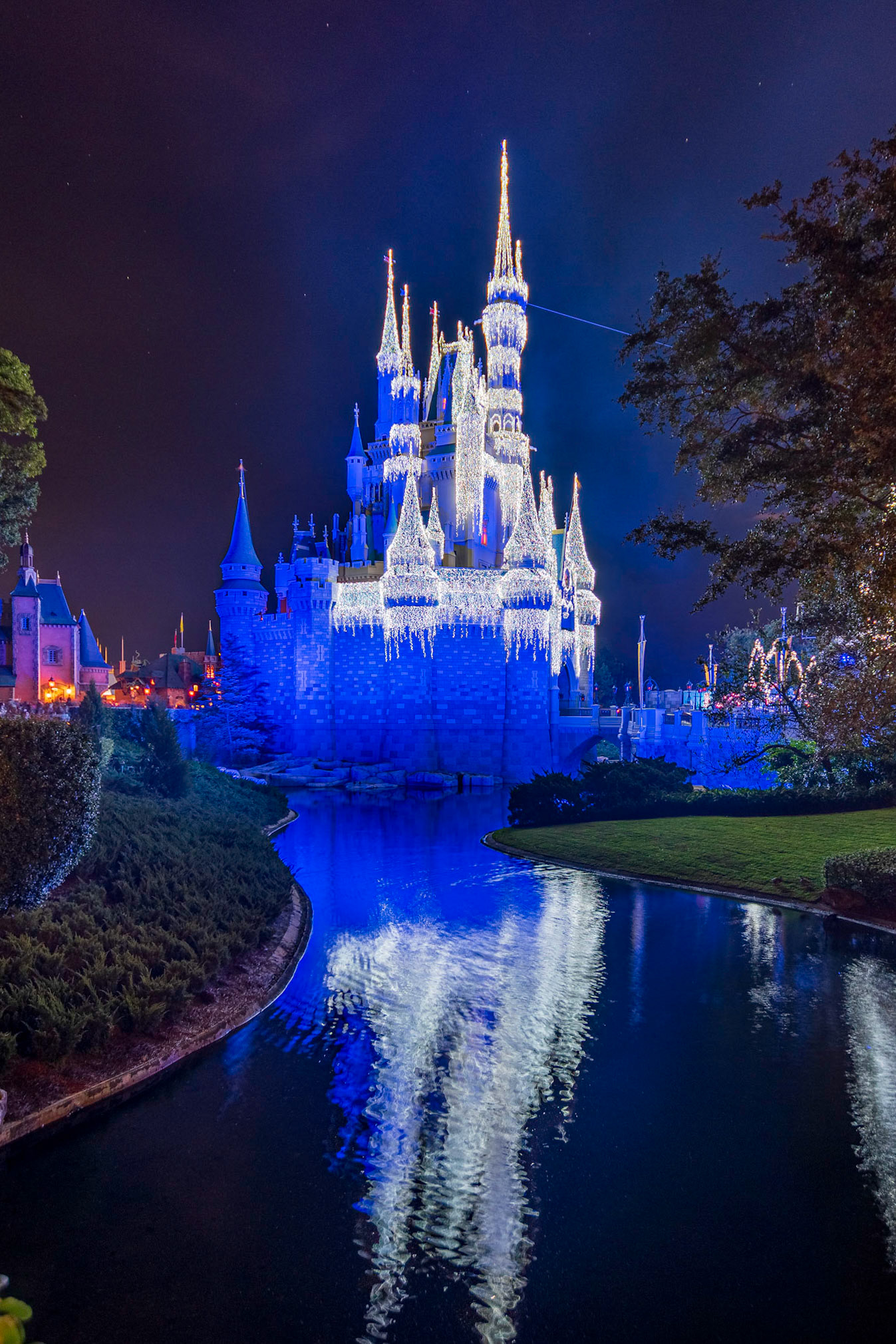 Snow Castle Reflection