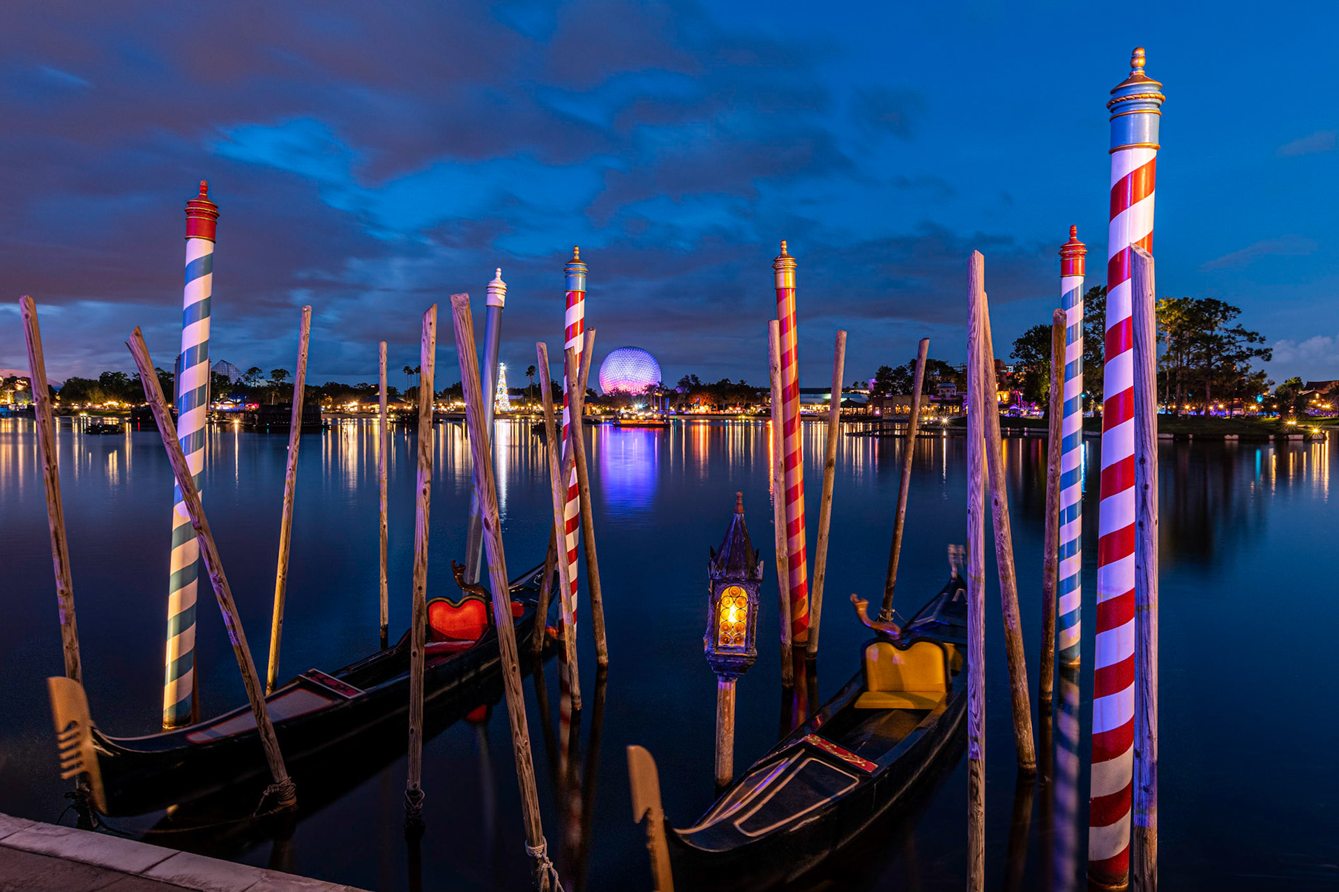 Epcot Venice Christmas