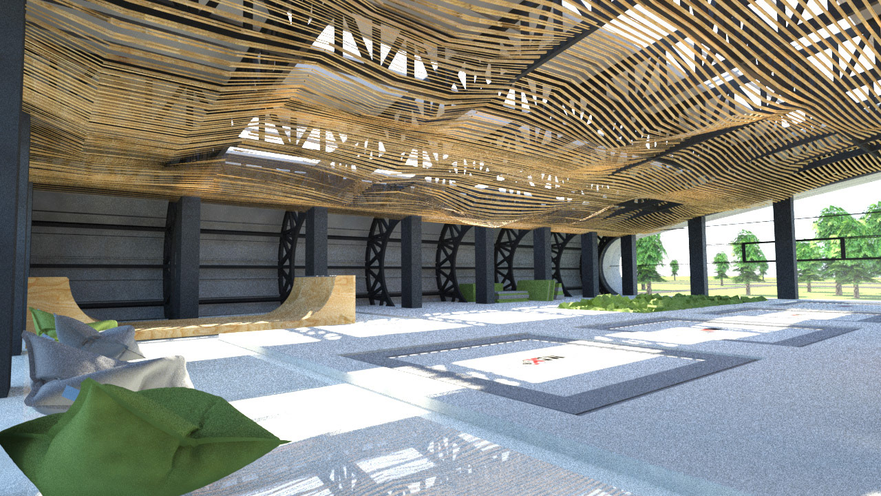 SKATE U-RAMP