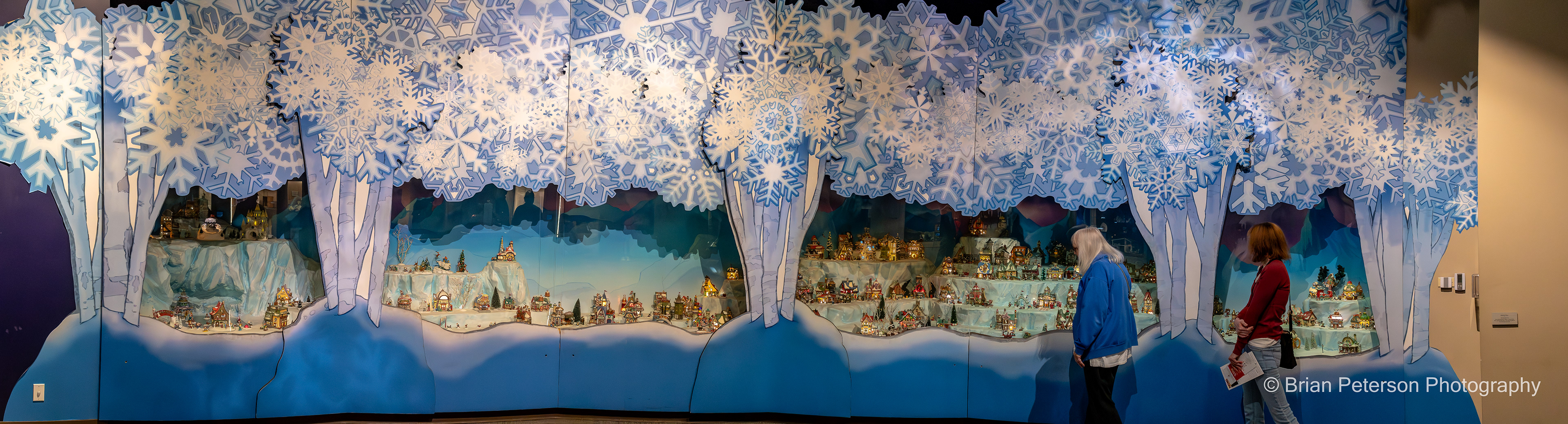 Gratuitous panorama photo from the museum's Enchanted Realm room. This has nothing to do with the movie miniatures.