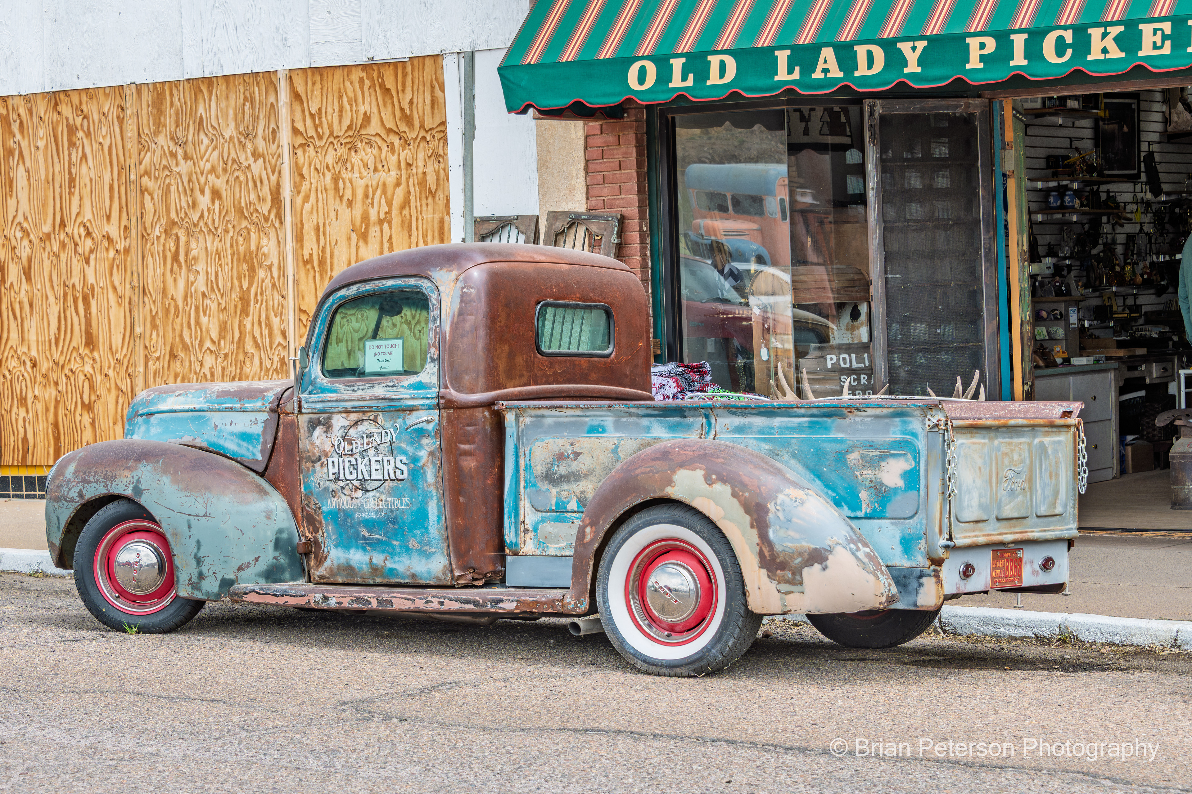 Old rusty Ford Truck