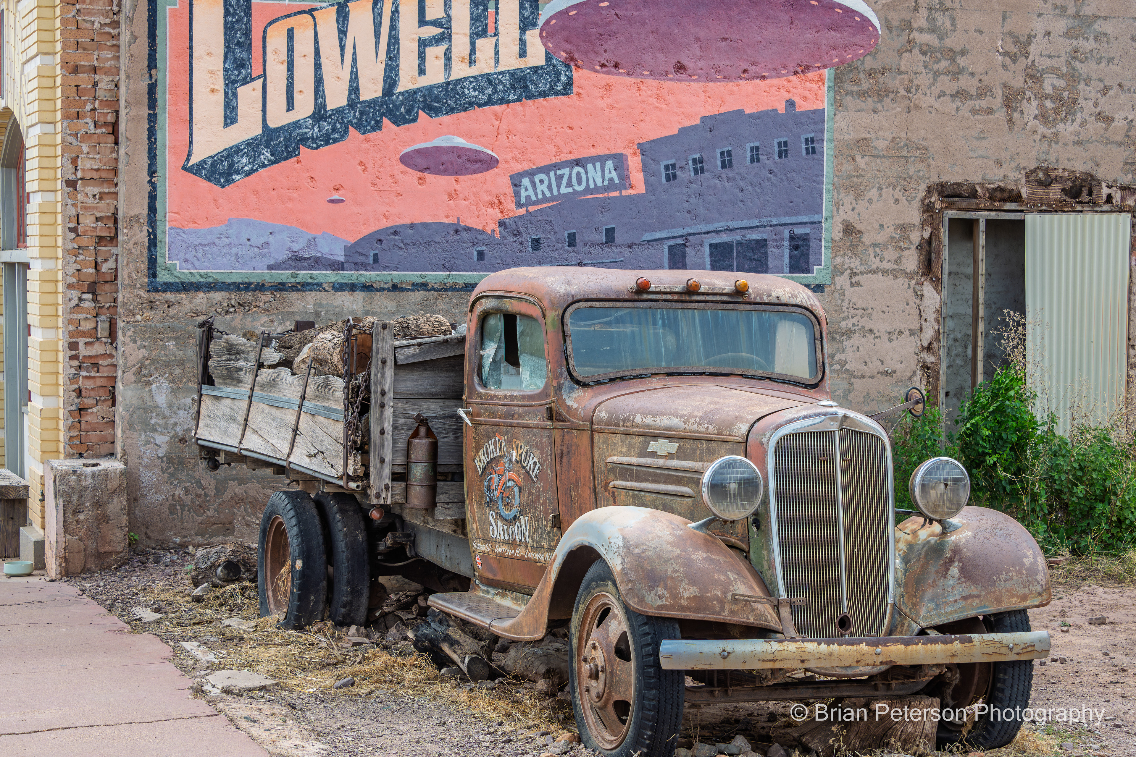 Old rusty truck