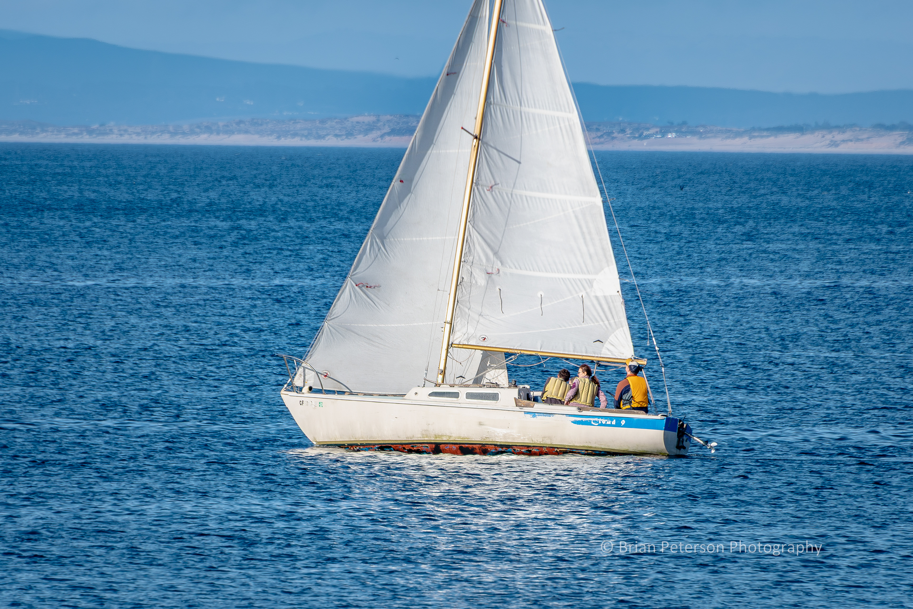DSC_1722: Sailboat on Monterey Bay