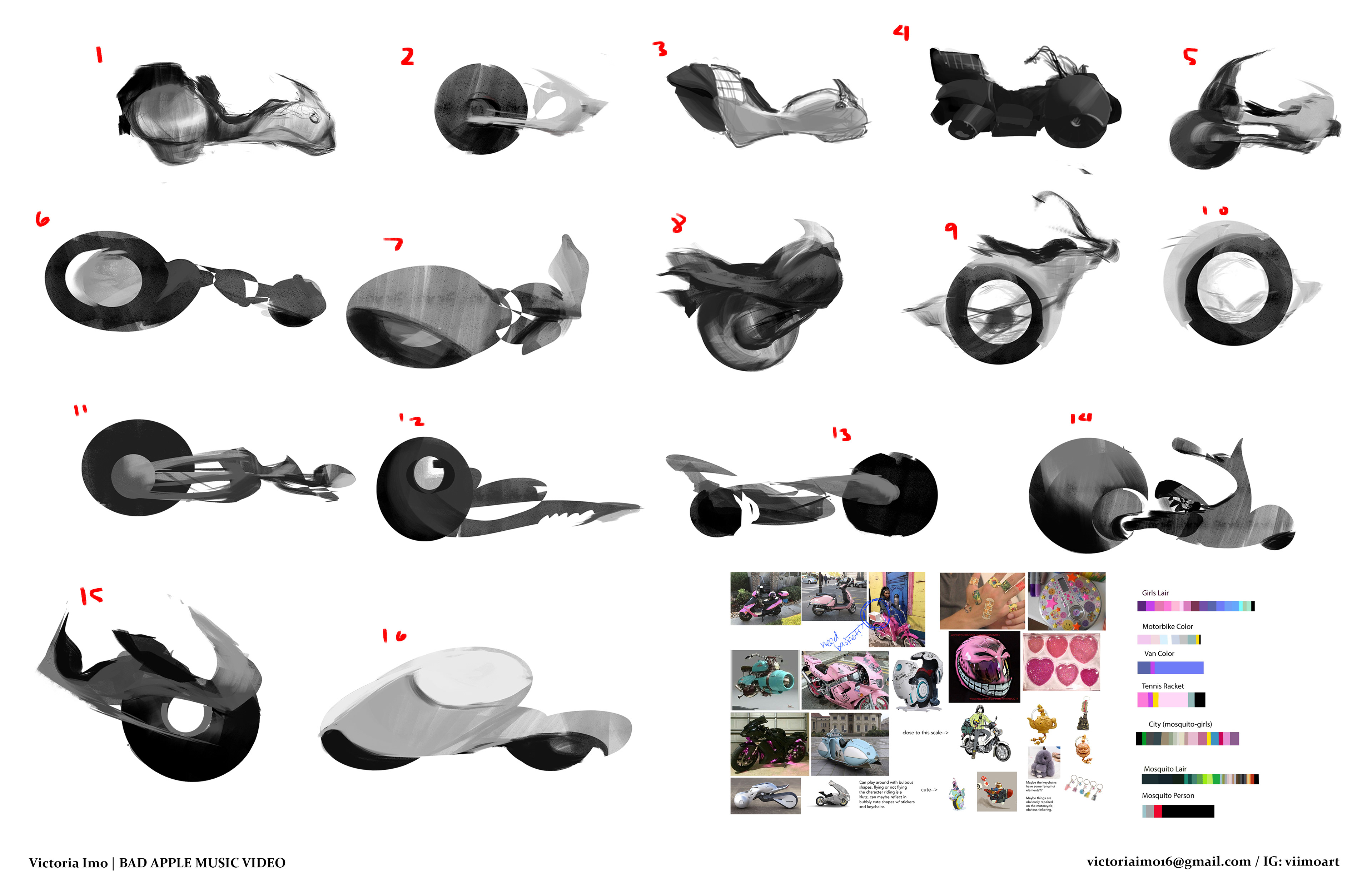 Motorbike Variations