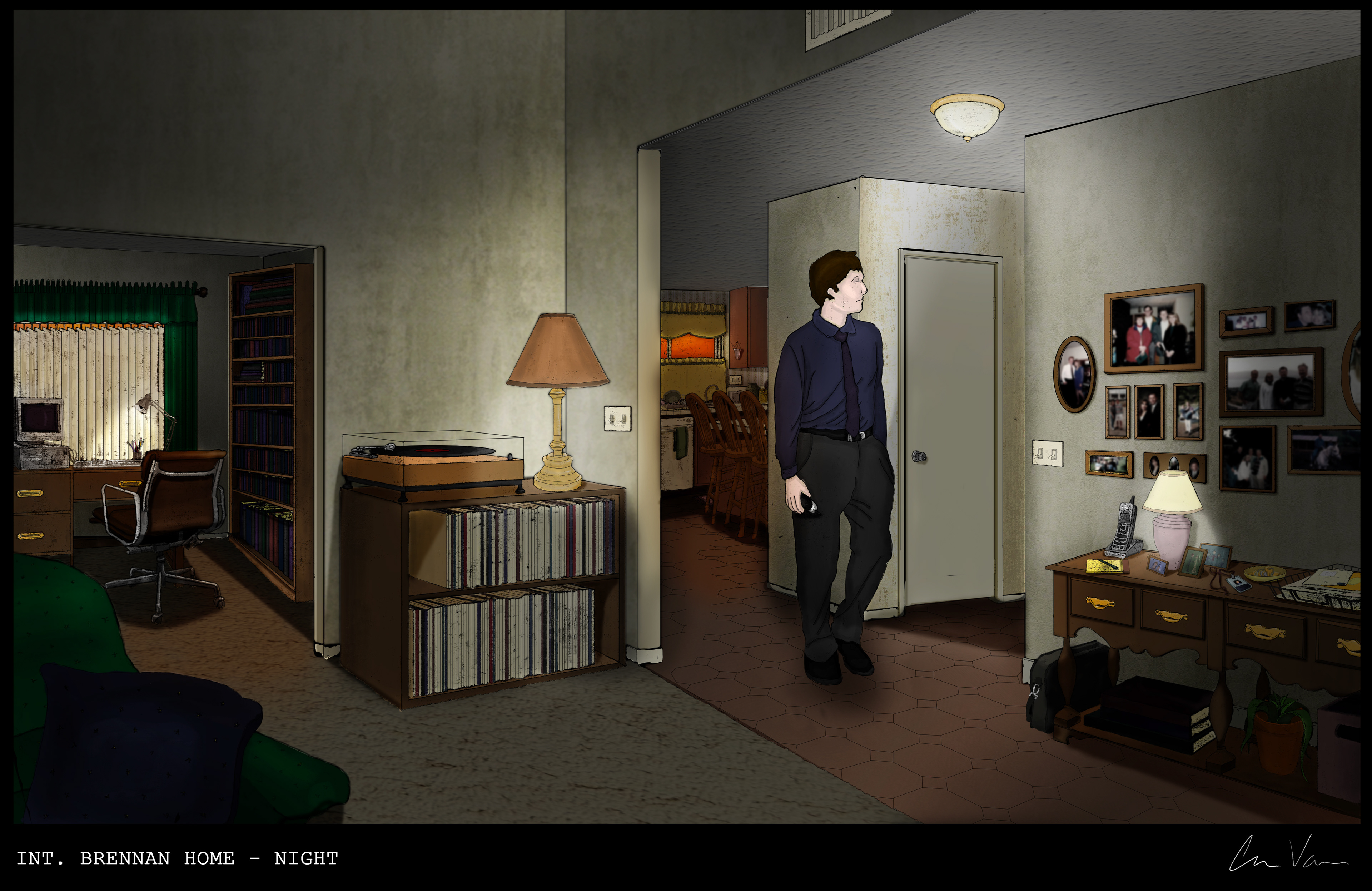 Chorus (2021) - Brennan Family Home - Photobash & Photoshop