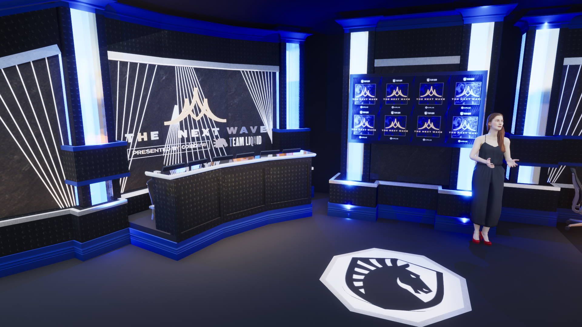 The Next Wave (2022) - Main Stage - Modeled in Vectorworks, Rendered in TwinMotion