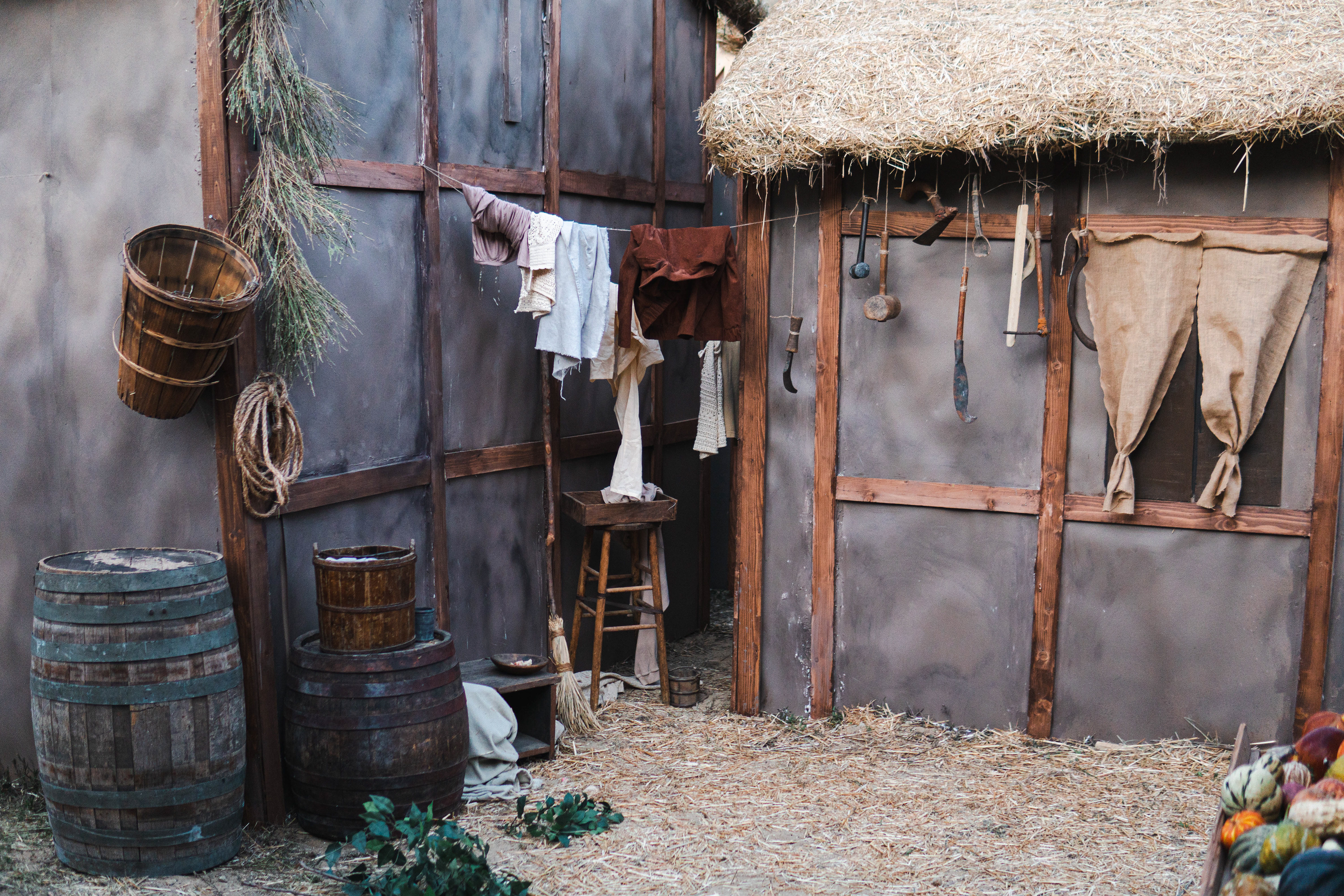 Exterior Town 'Rouen' - Set Photo