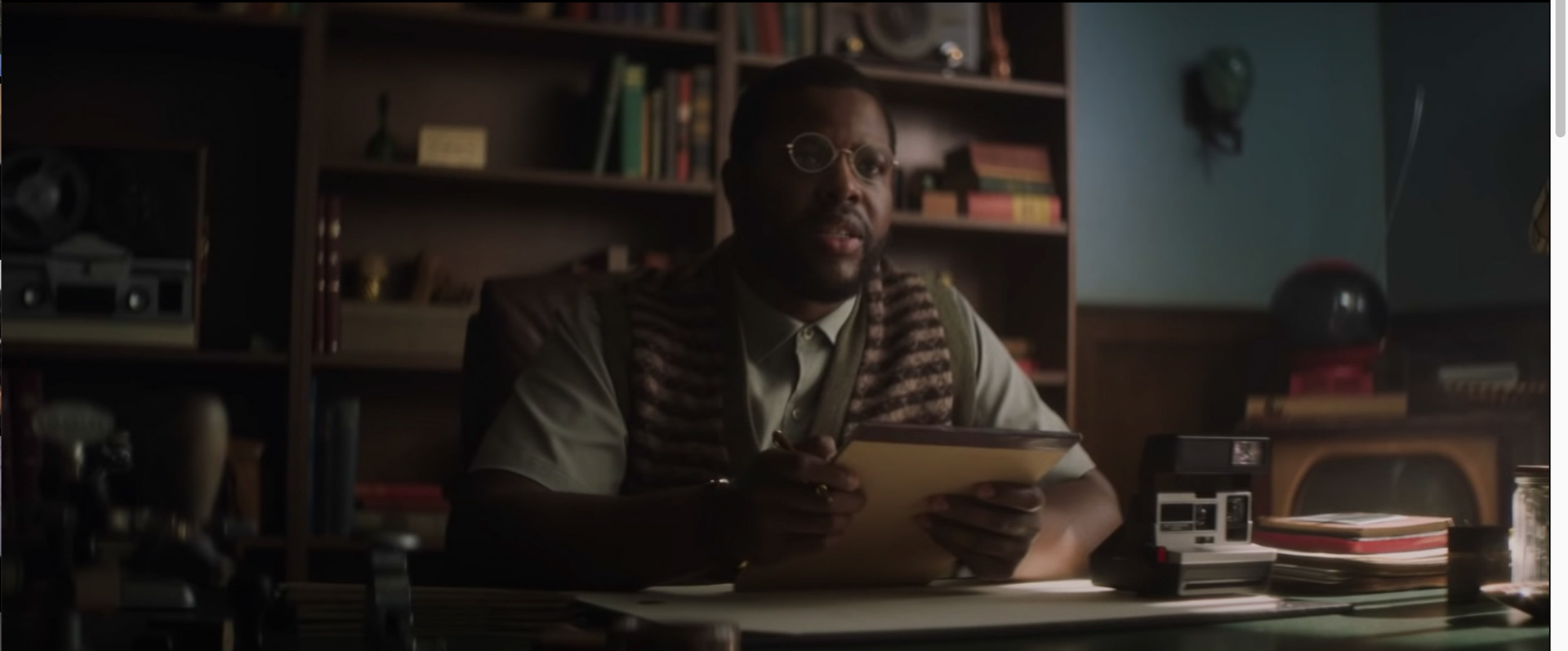 Winston Duke with Custom Hero Props - Still