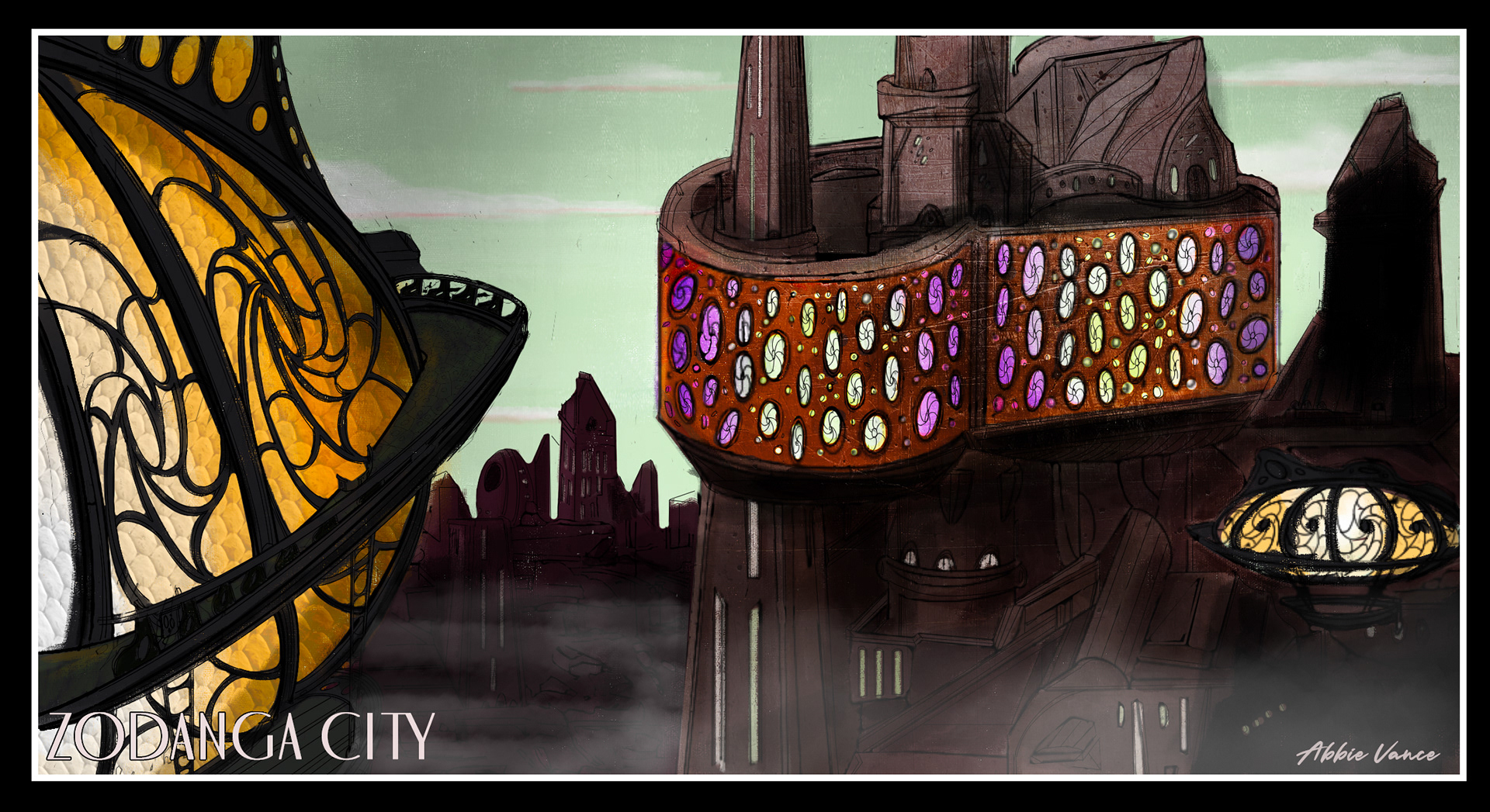 Disney's John Carter - War Room Approach - Drawn by Hand & Photoshop (Speculative)