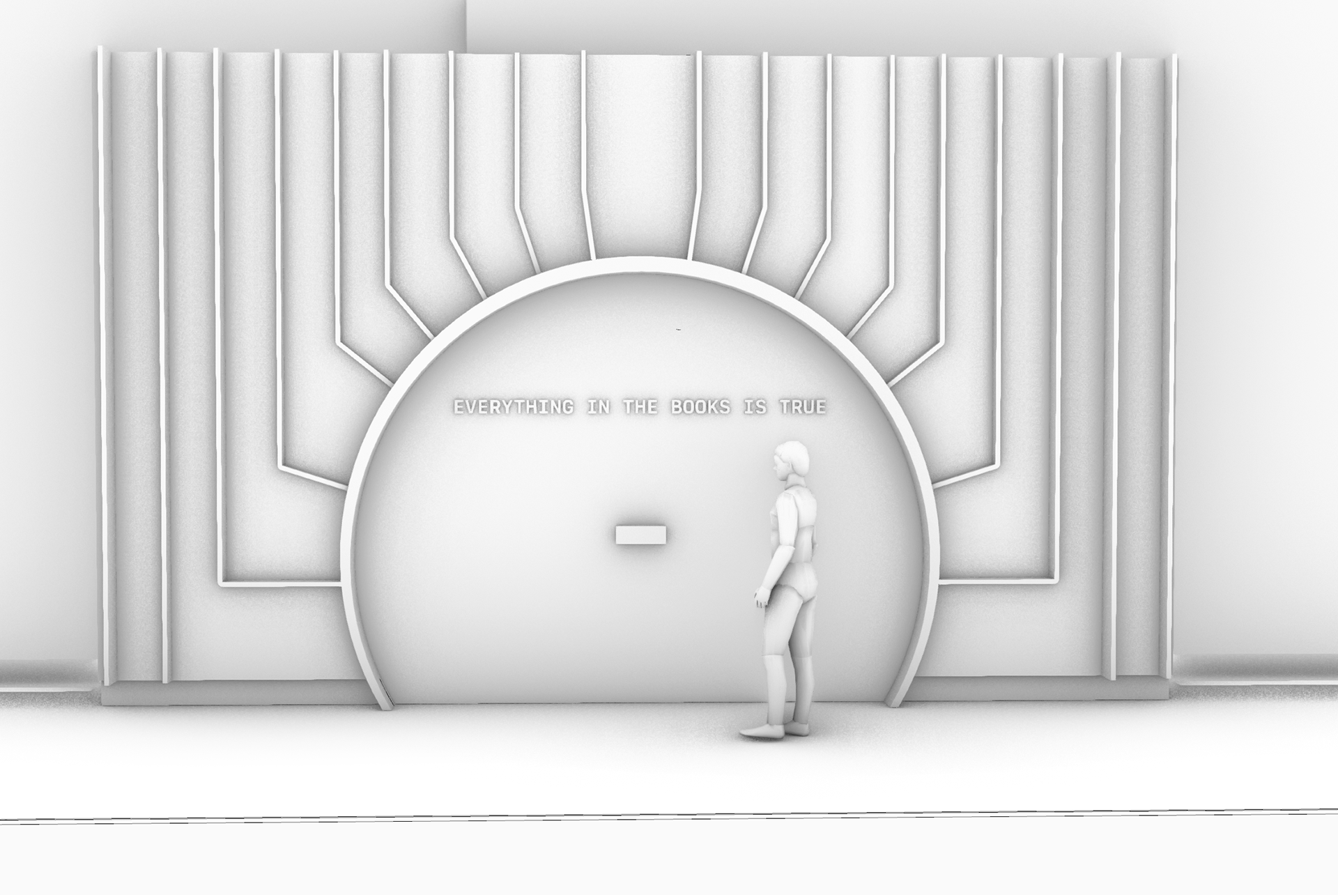 Isaac (2024, Unreleased) - The White Room - Modeled in Rhino