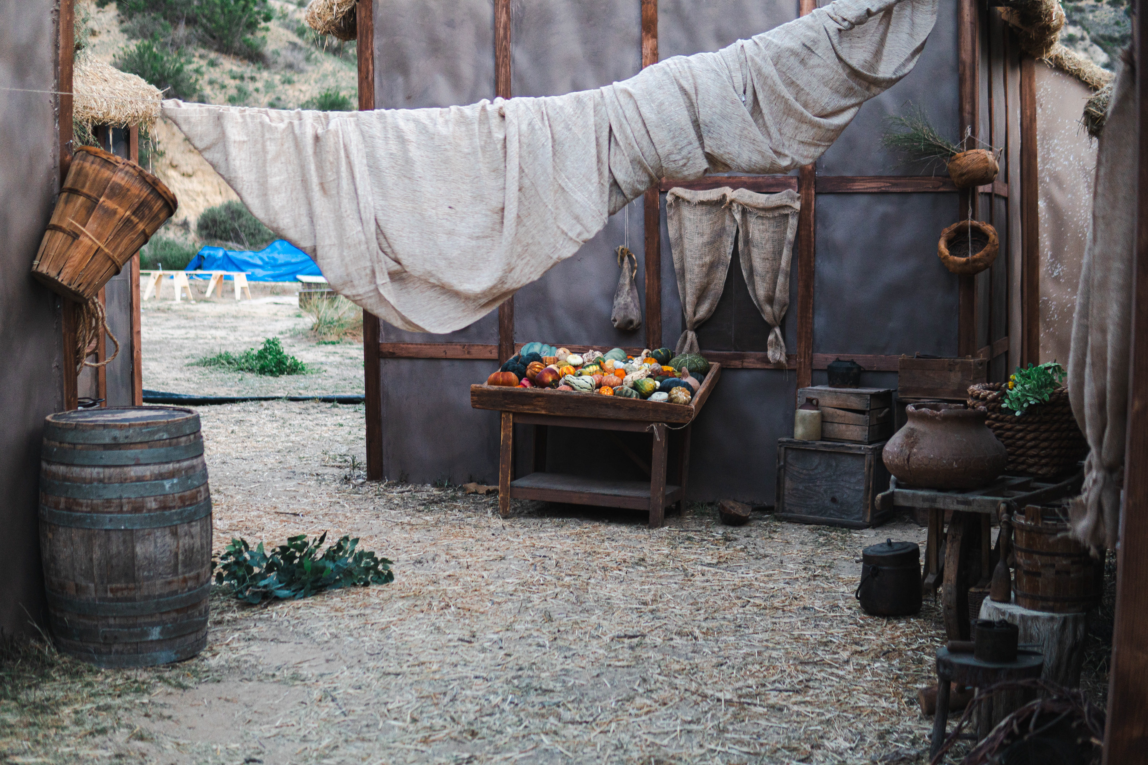 Exterior Town 'Rouen' - Set Photo