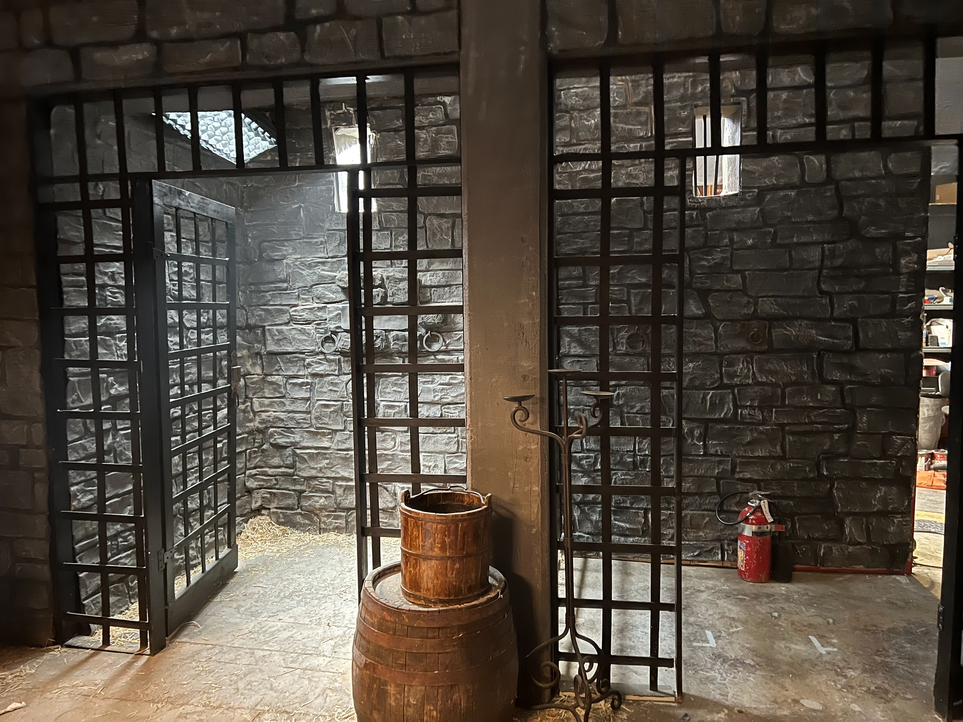 Interior Prison - Set Photo