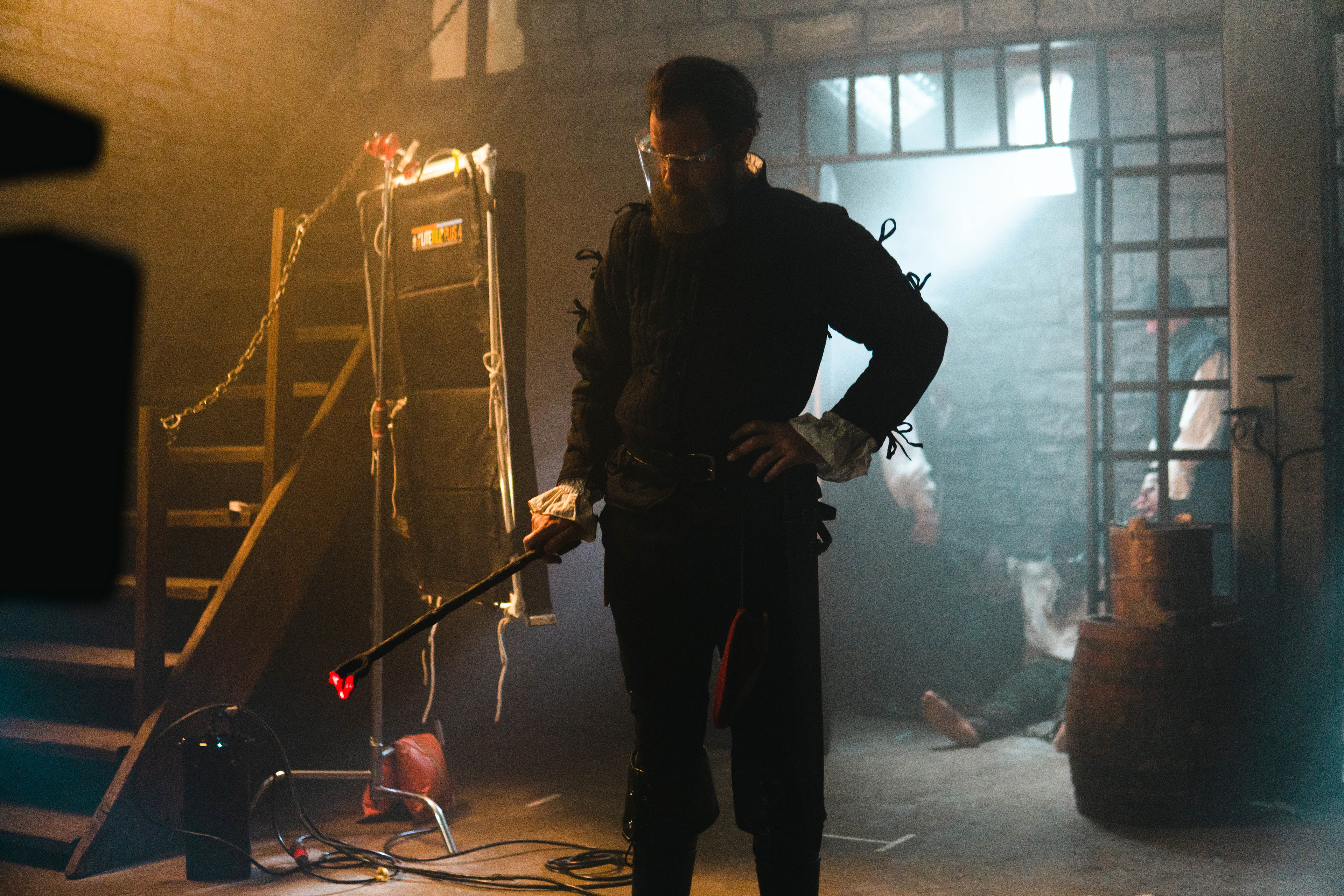 Interior Prison - Set Photo