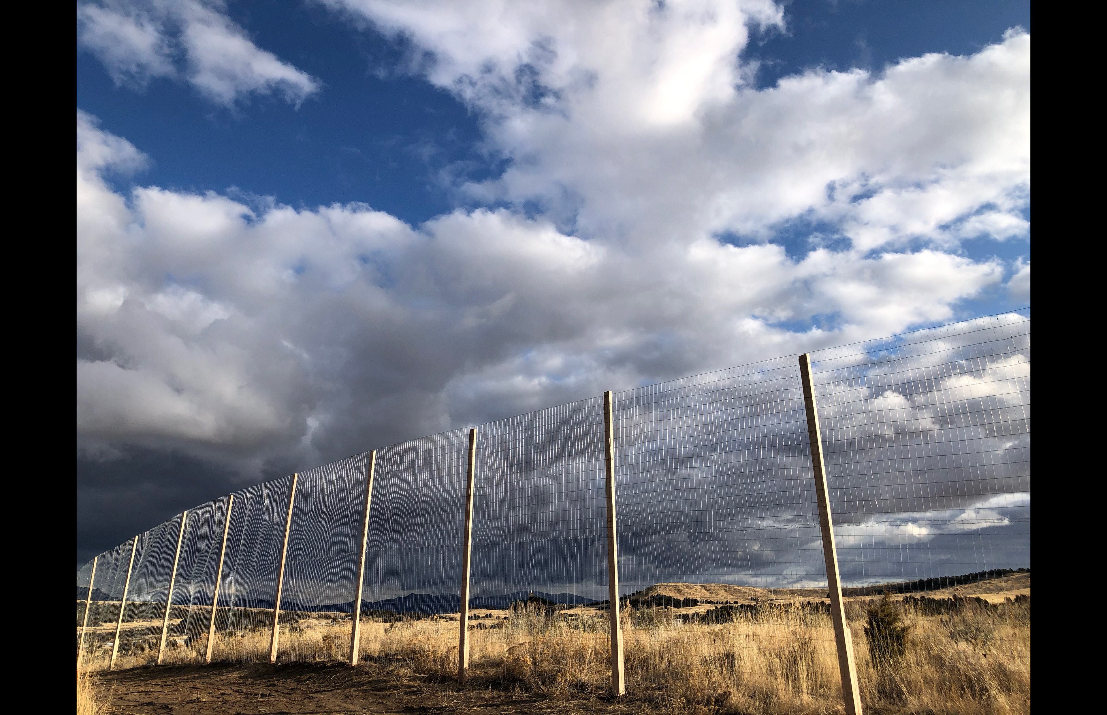 Border Fence - Set Photo