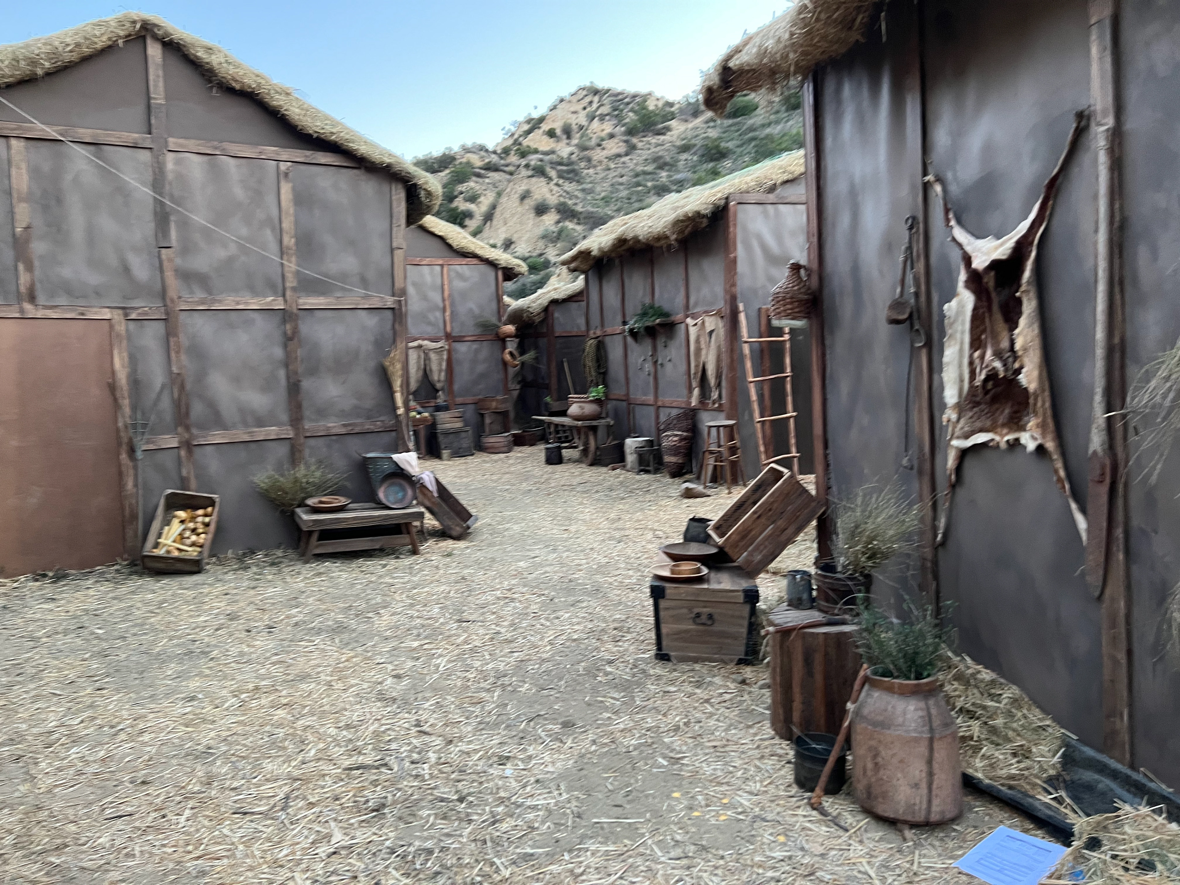 Exterior Town 'Rouen' - Set Photo
