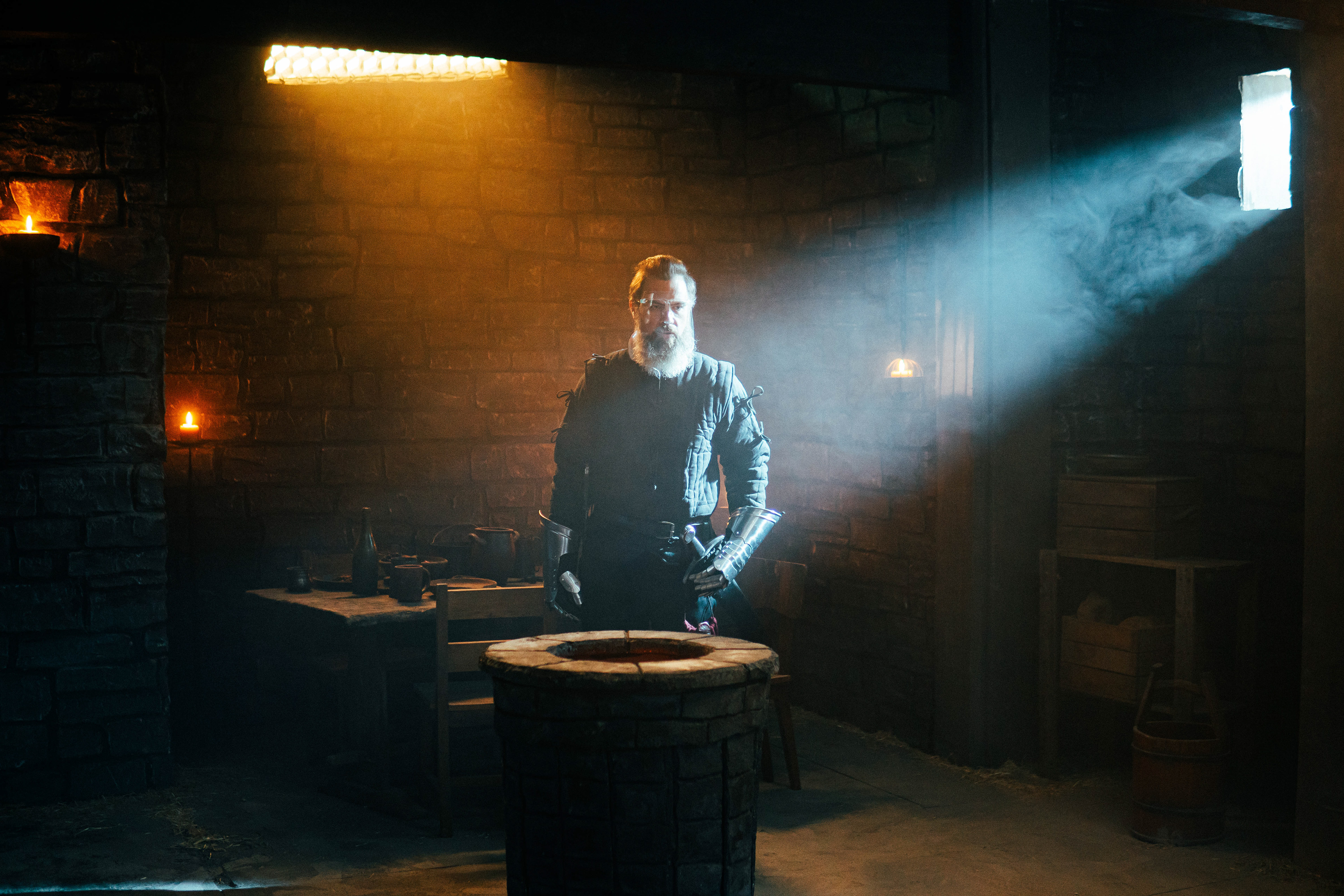 Interior Prison - Set Photo