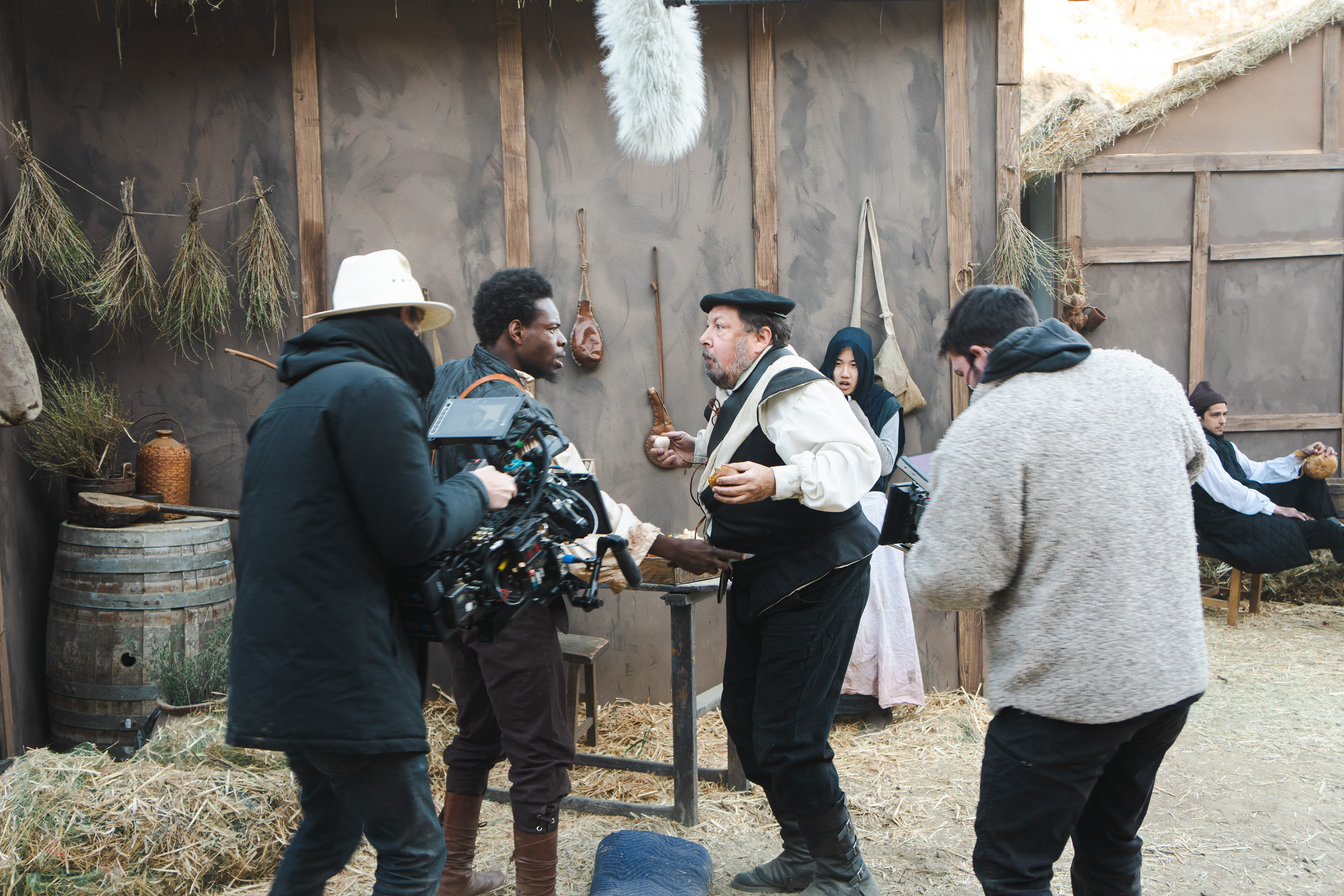 Exterior Town 'Rouen' - Set Photo