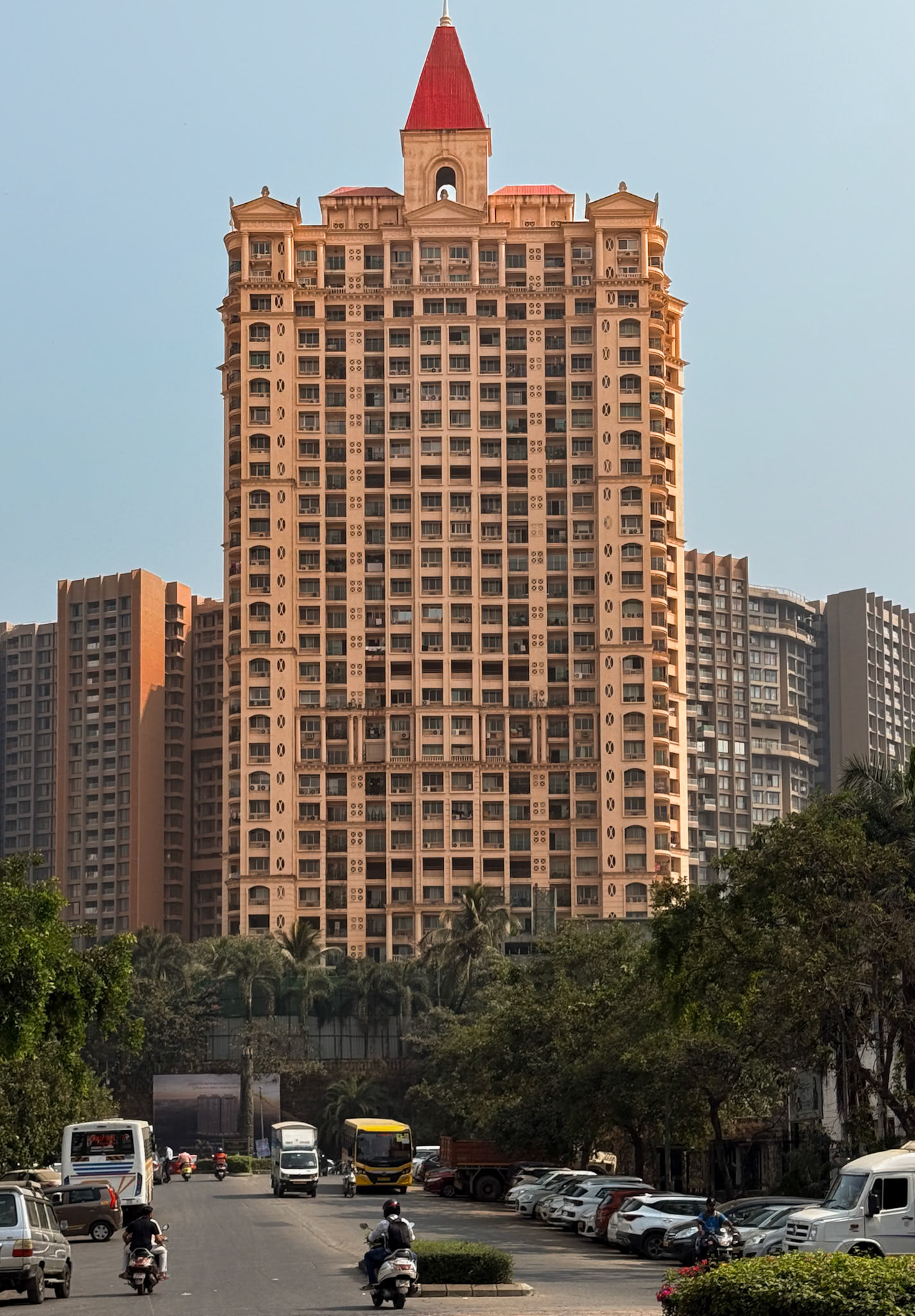 The top of this building is visible from airplanes!
