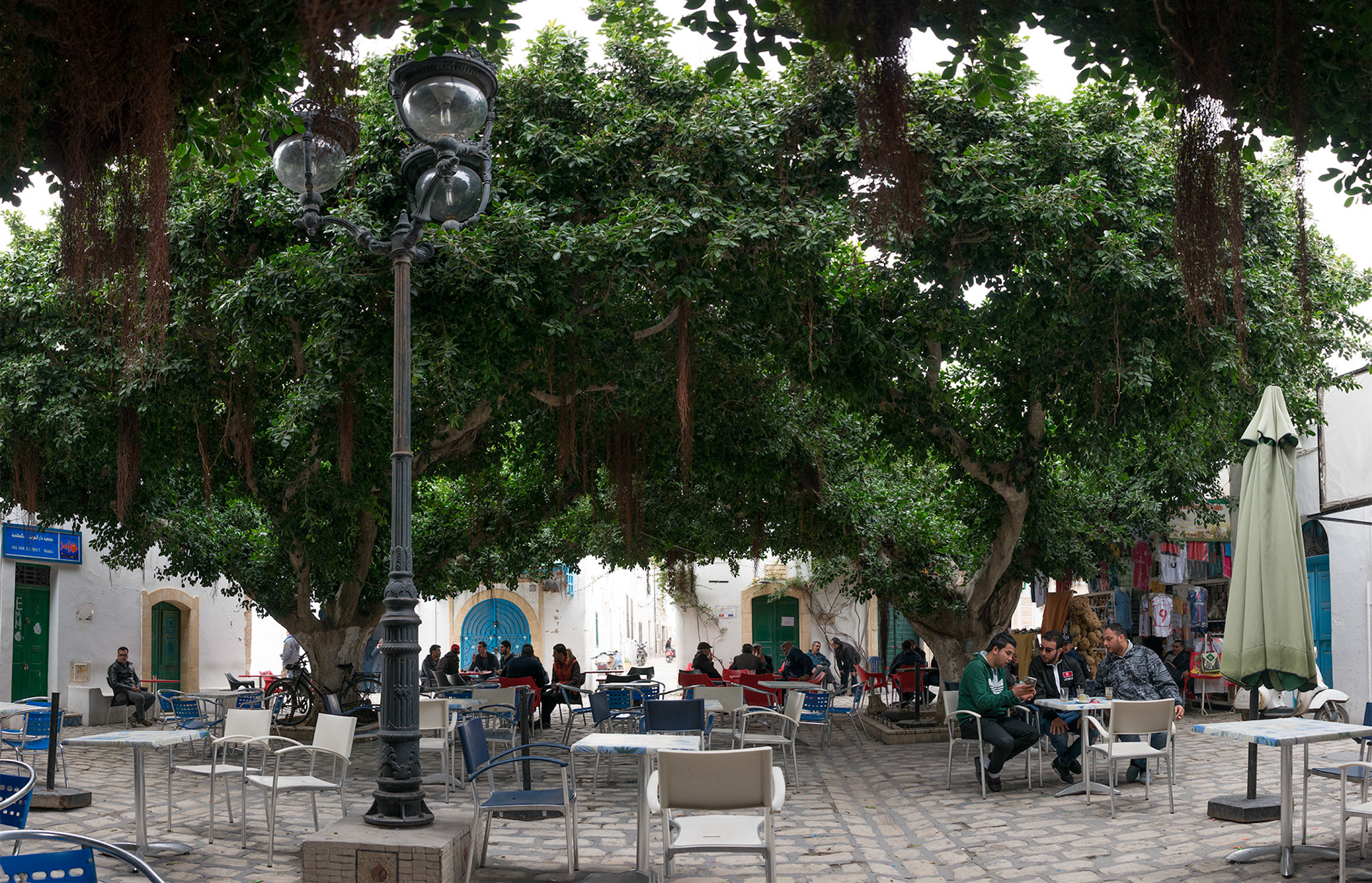 Cafés, Mahdia, Tunisie