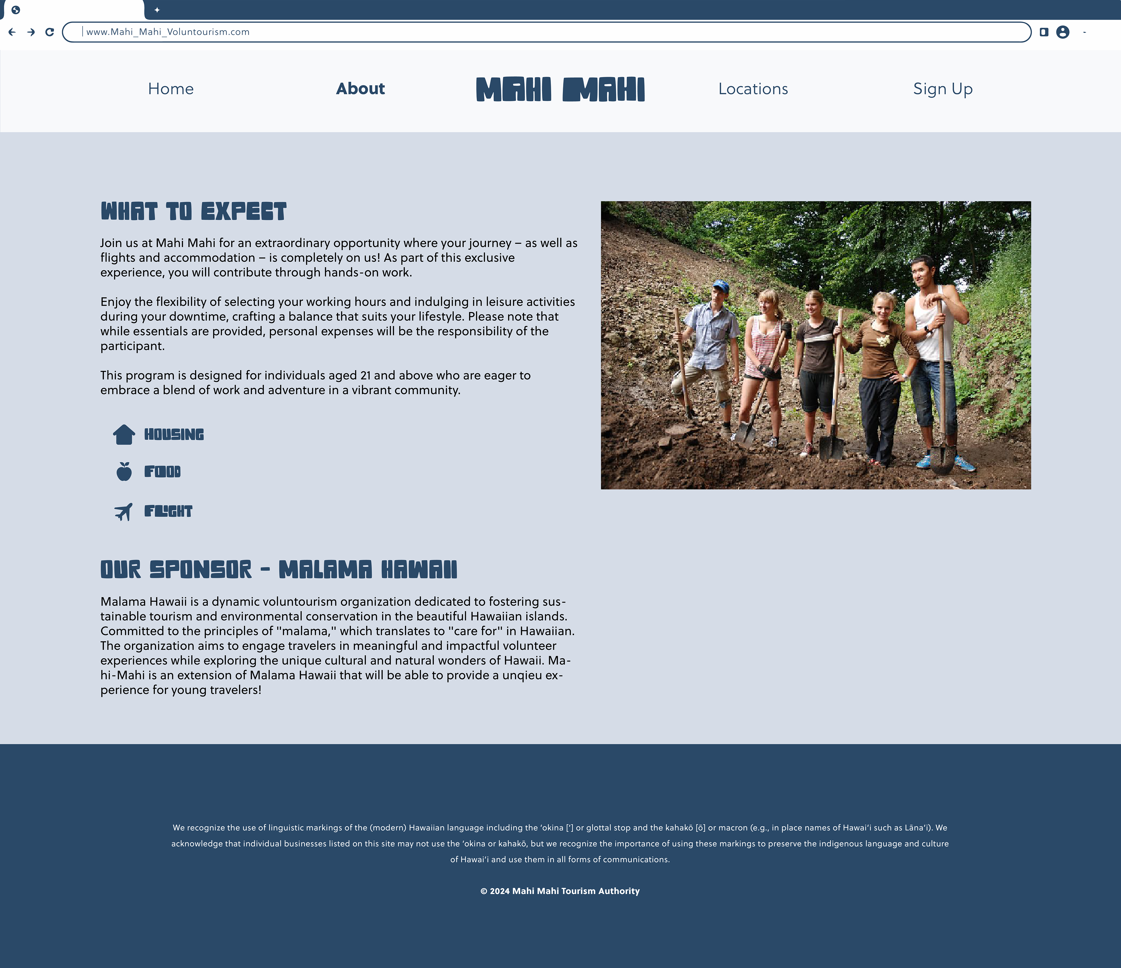 Webpage Design
