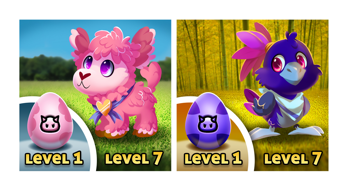 Some character designs for mobile game. Done in Adobe Photoshop.